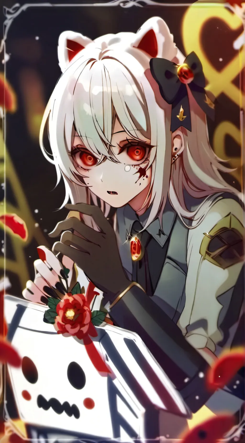 ai character: Kat background