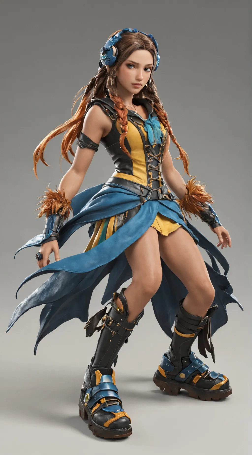 ai character: Puro background