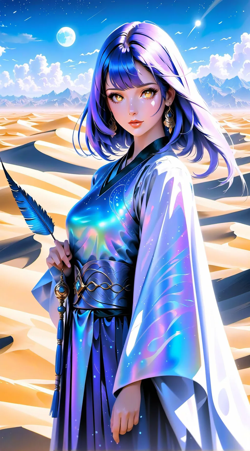 ai character: Hollywood School  background