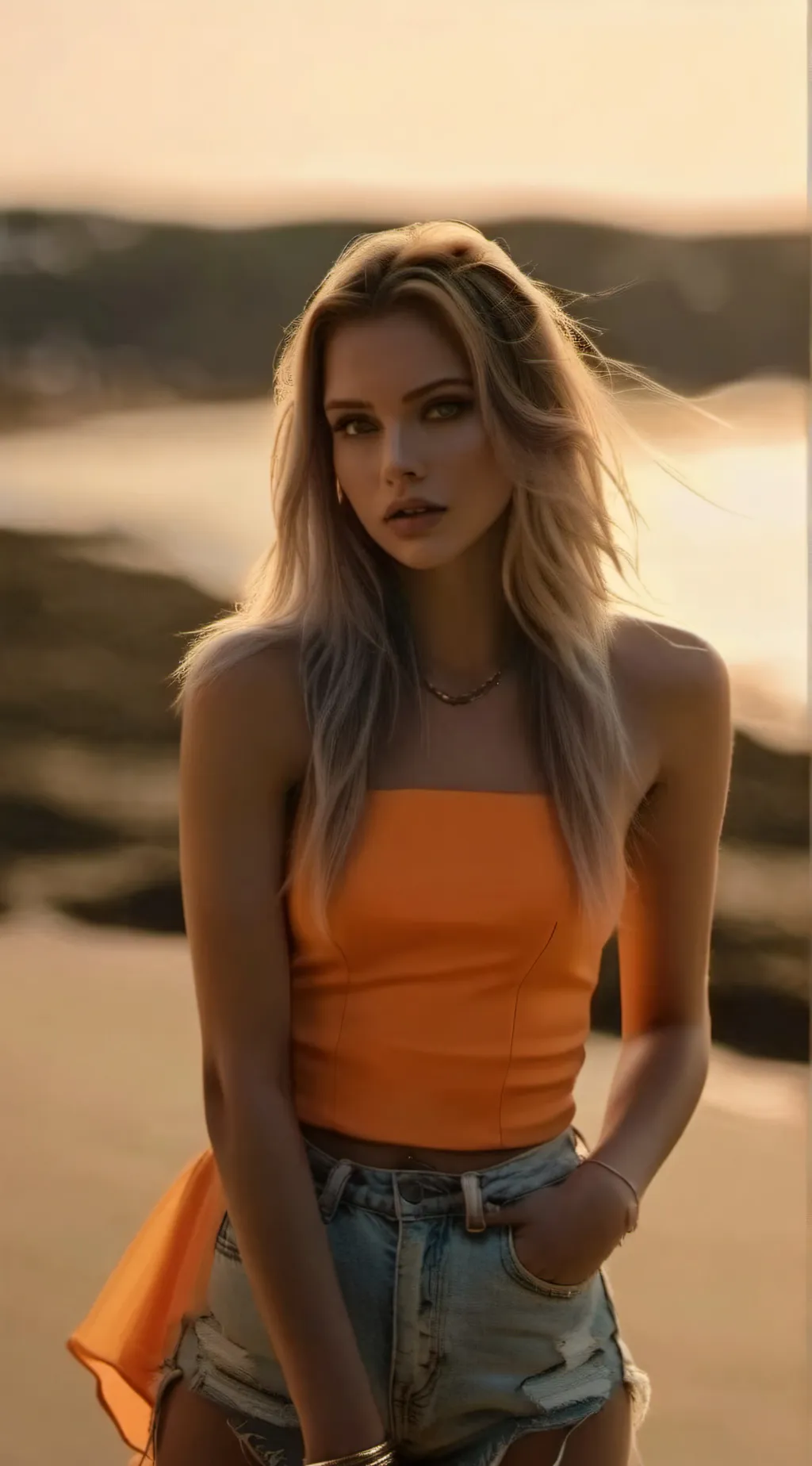 ai character: Sarah cameron background