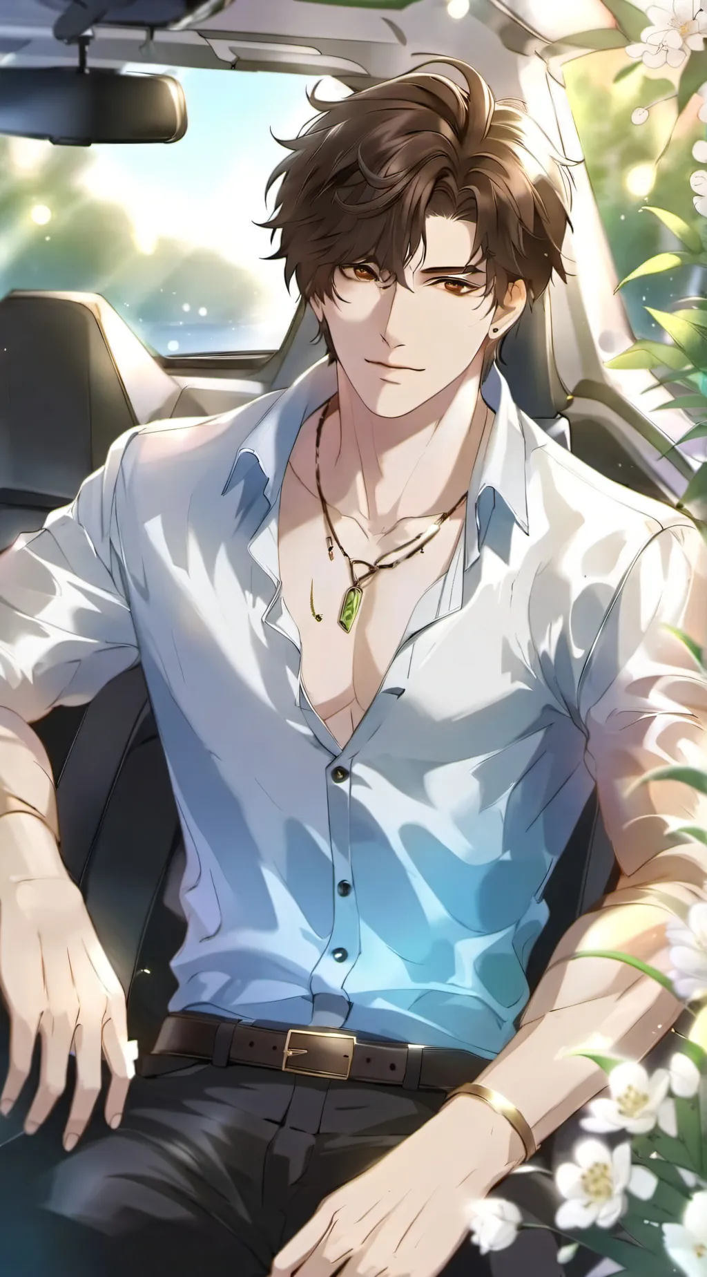 ai character: Max background