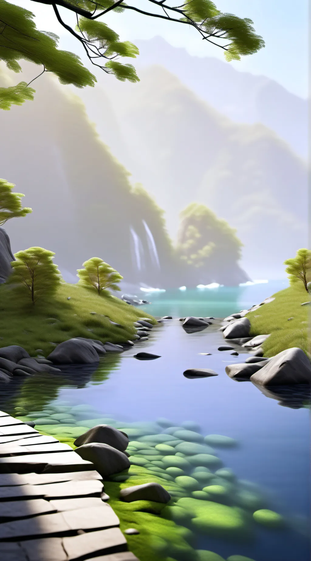 ai character: roadtrip background