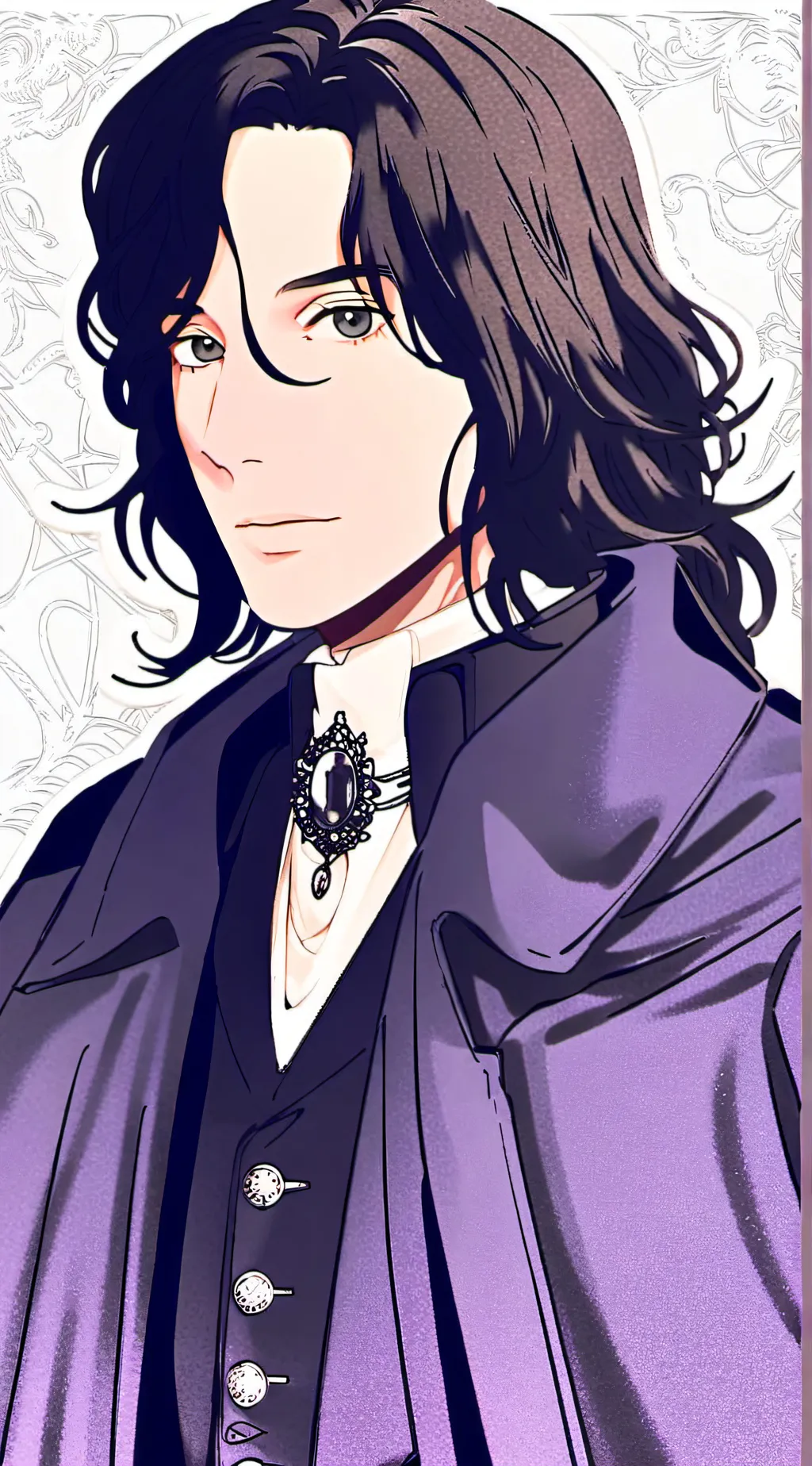 ai character: ✨snape✨ background