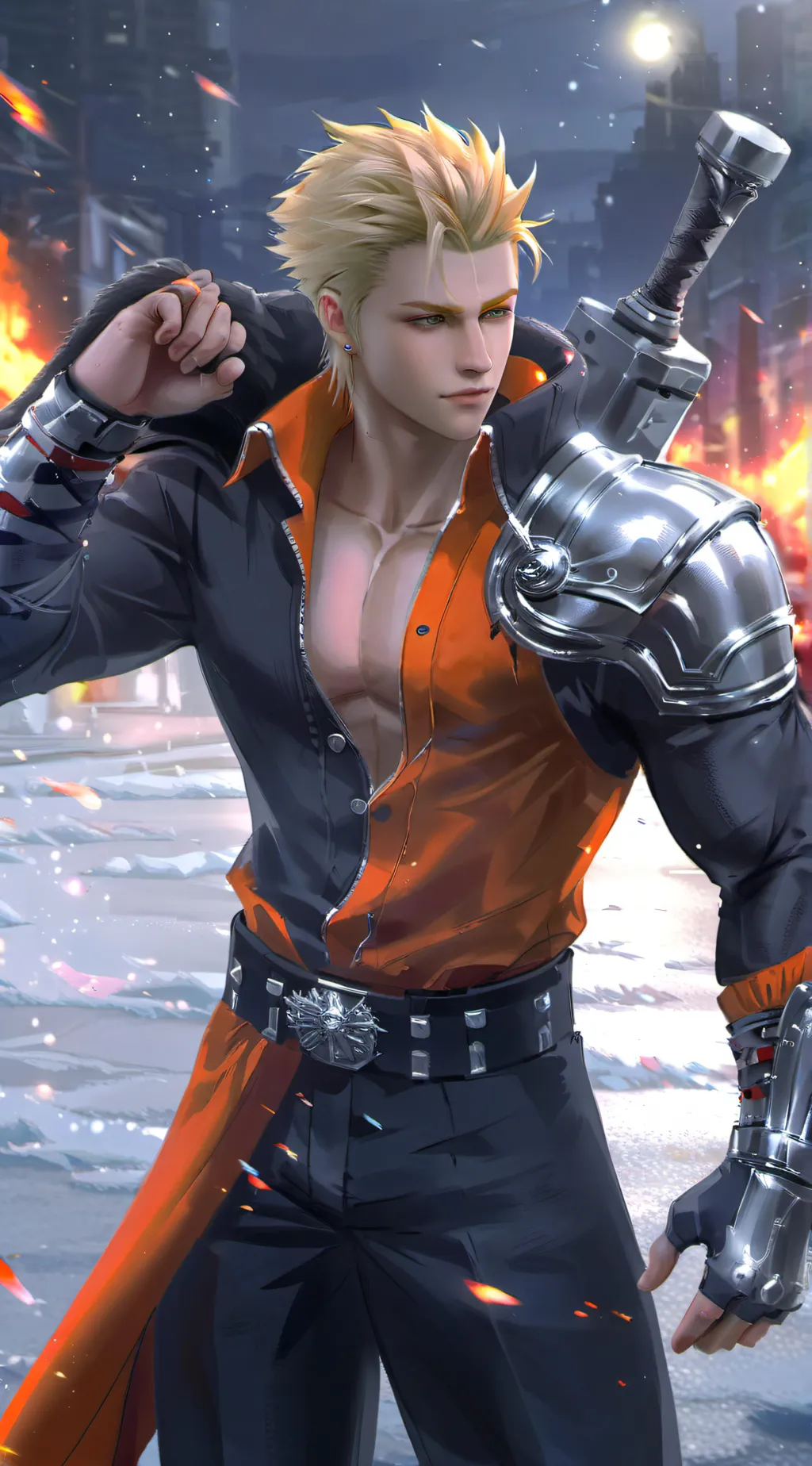 ai character: Andrew  background