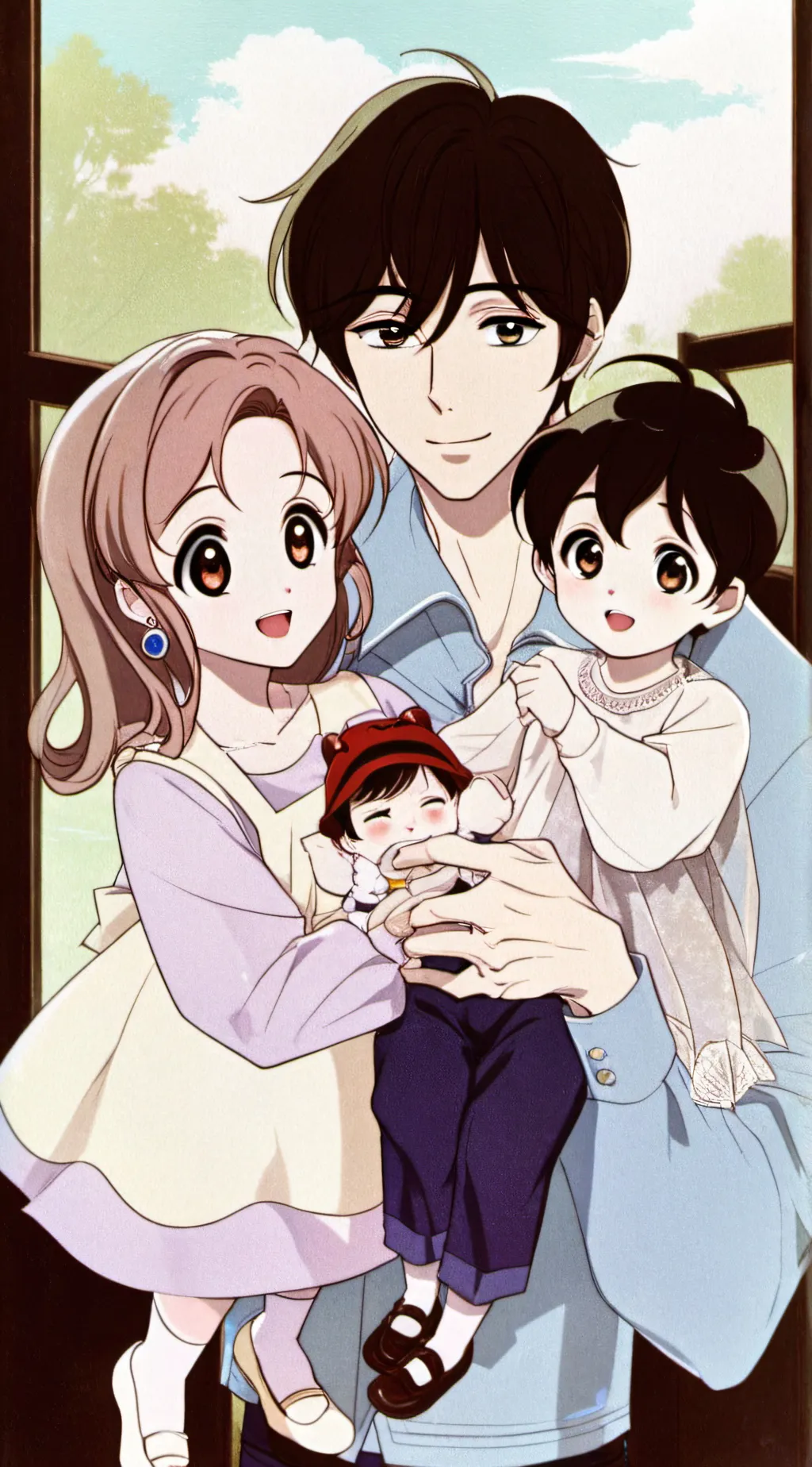 ai character: Family  background