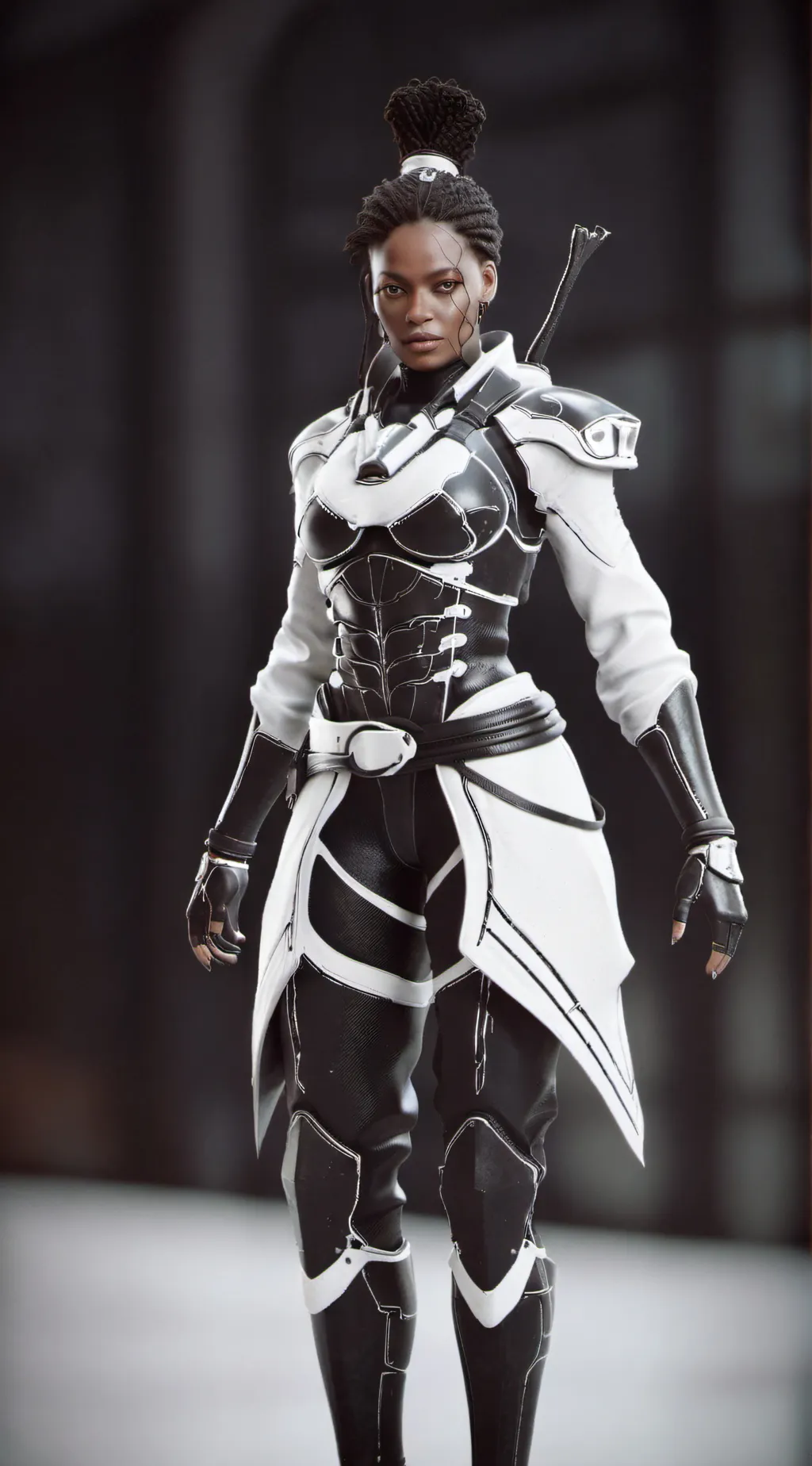 ai character: priestess  background