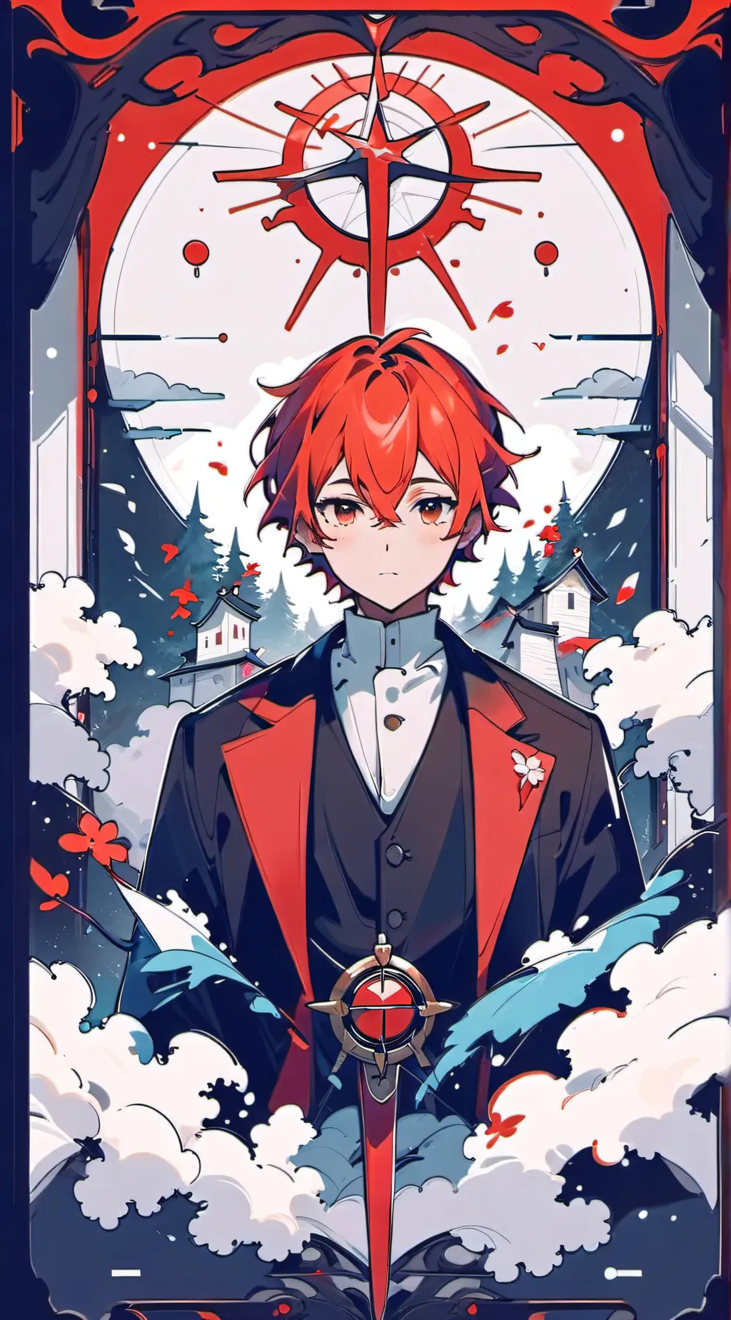 ai character: amongus background