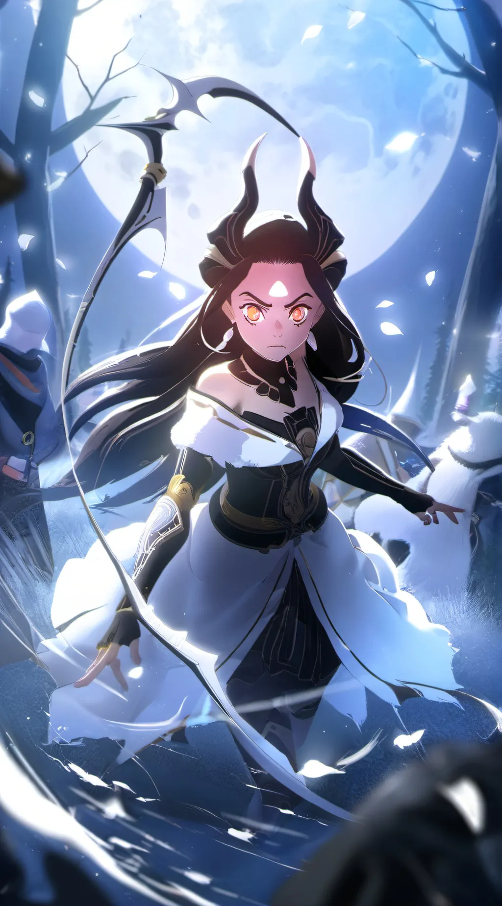 ai character: Nezuko  background