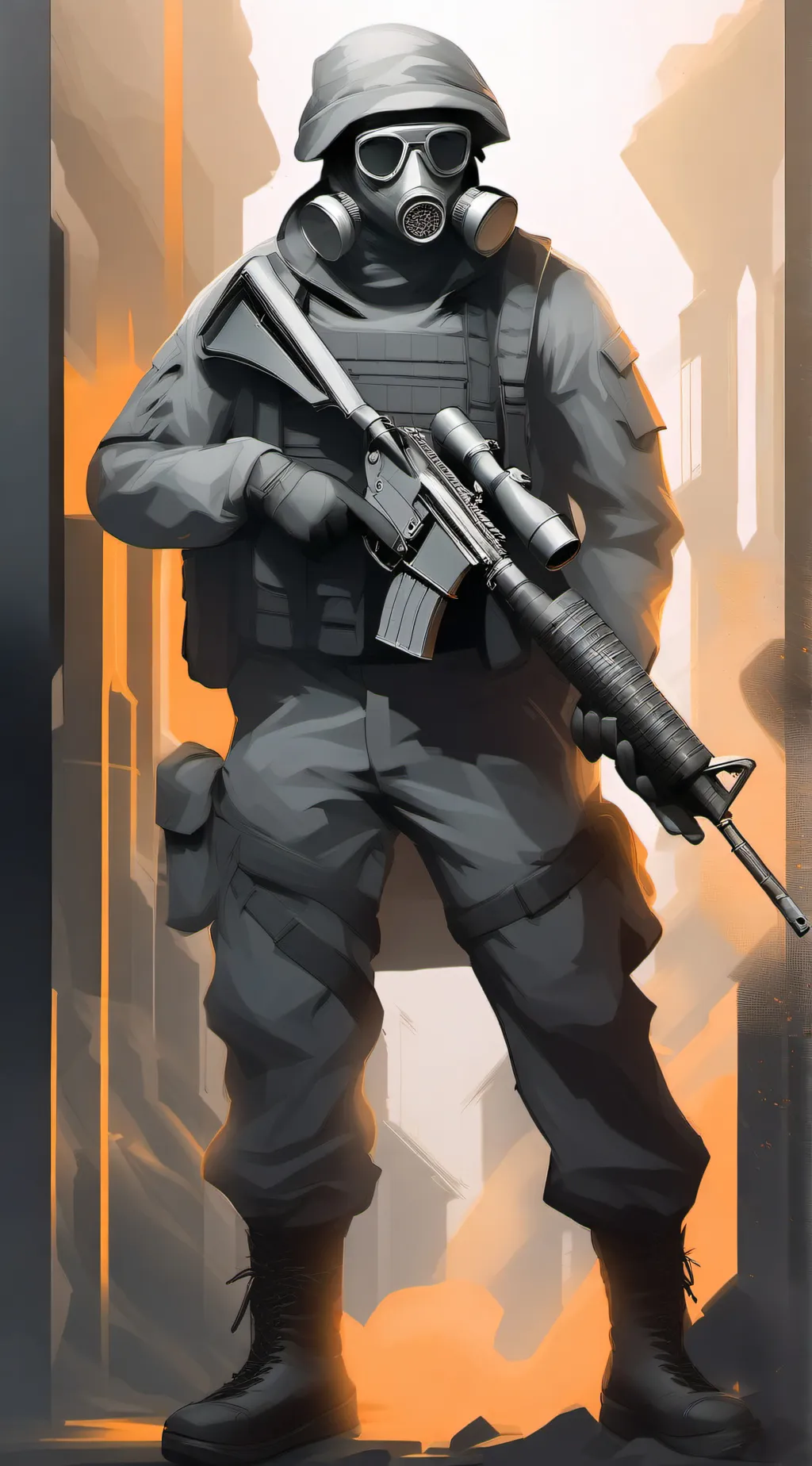 Talkie AI - Chat with Combine soldier