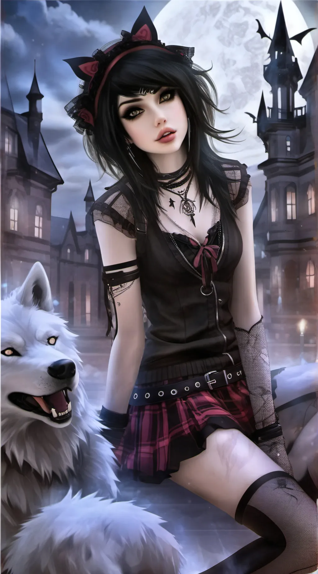 ai character: ßúñ background