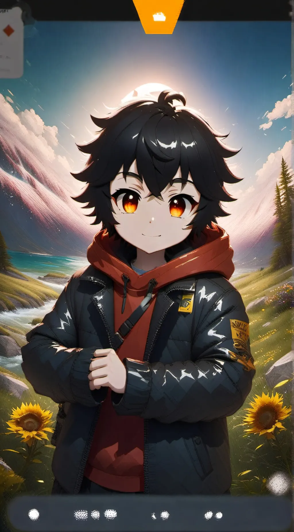 ai character: Johnny background