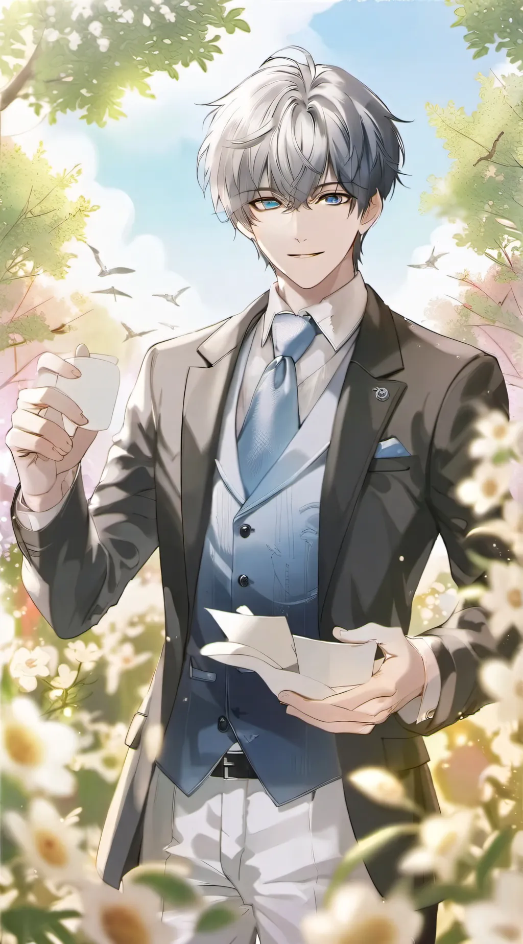 ai character: Axel background