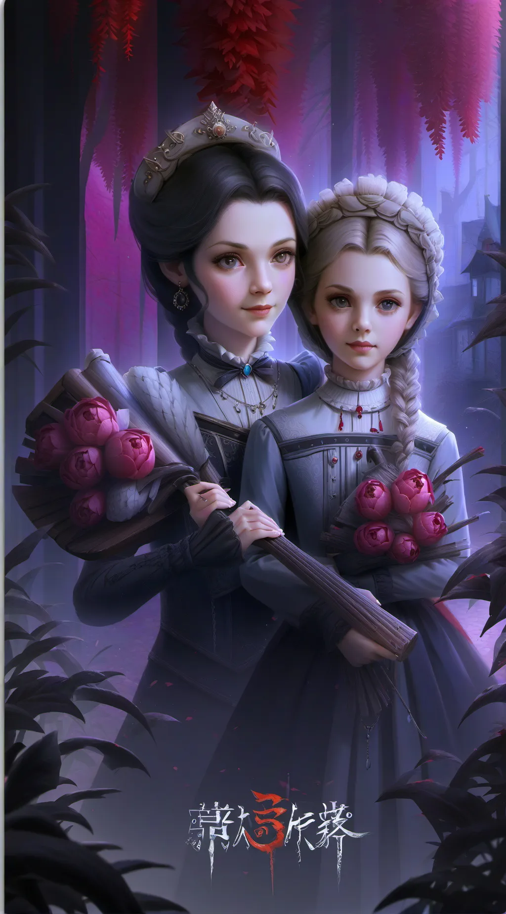 ai character: Mother and ur Sis background