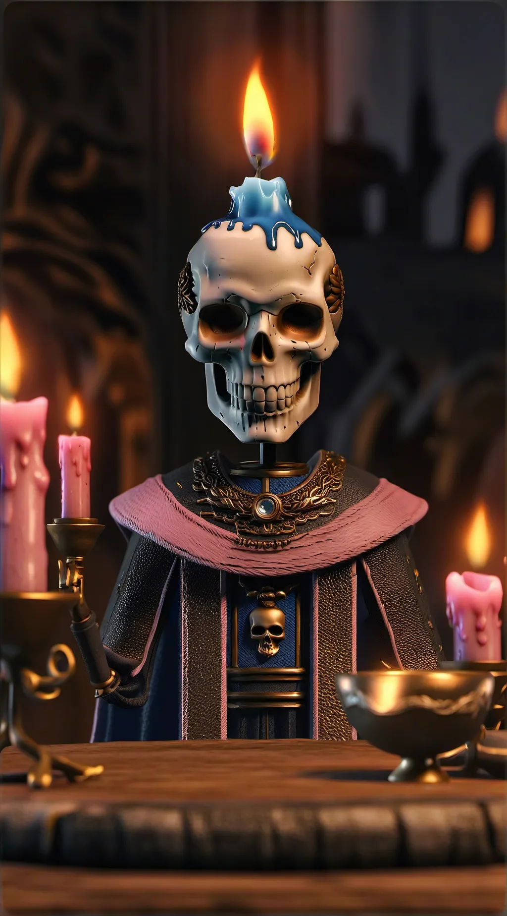 ai character: Skully background