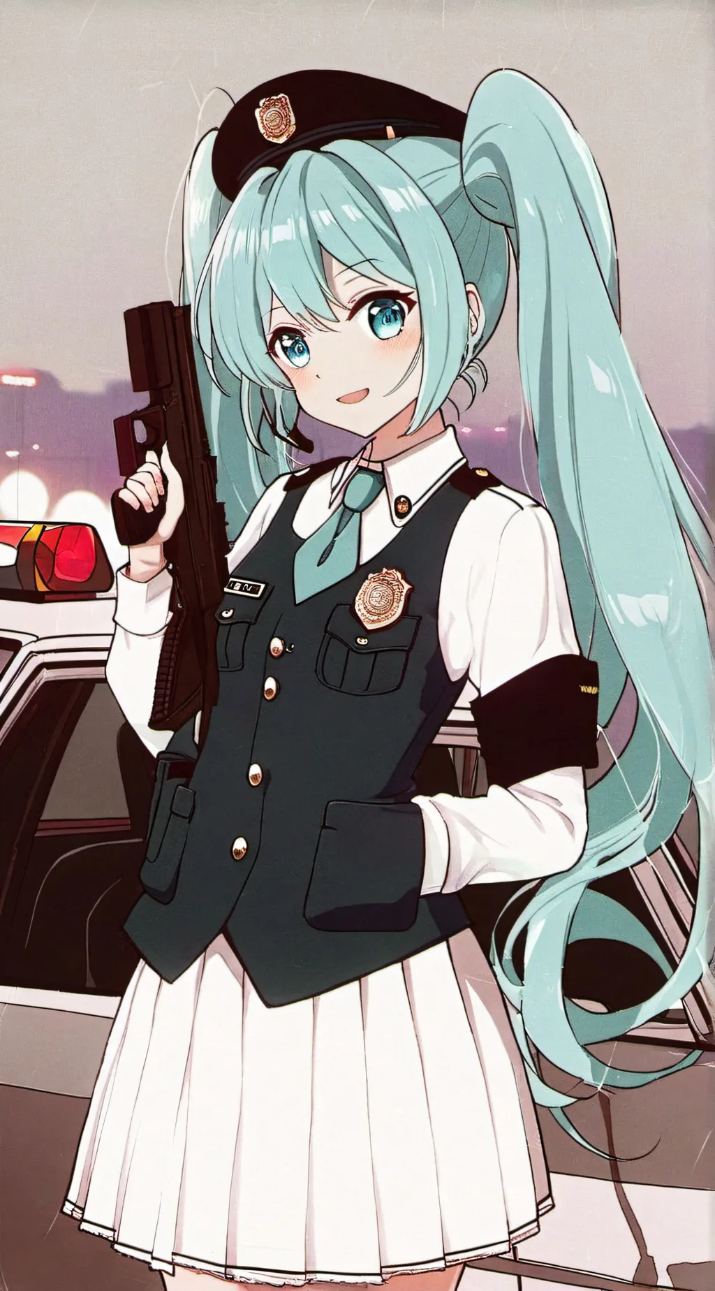 ai character: Corporal Miku  background