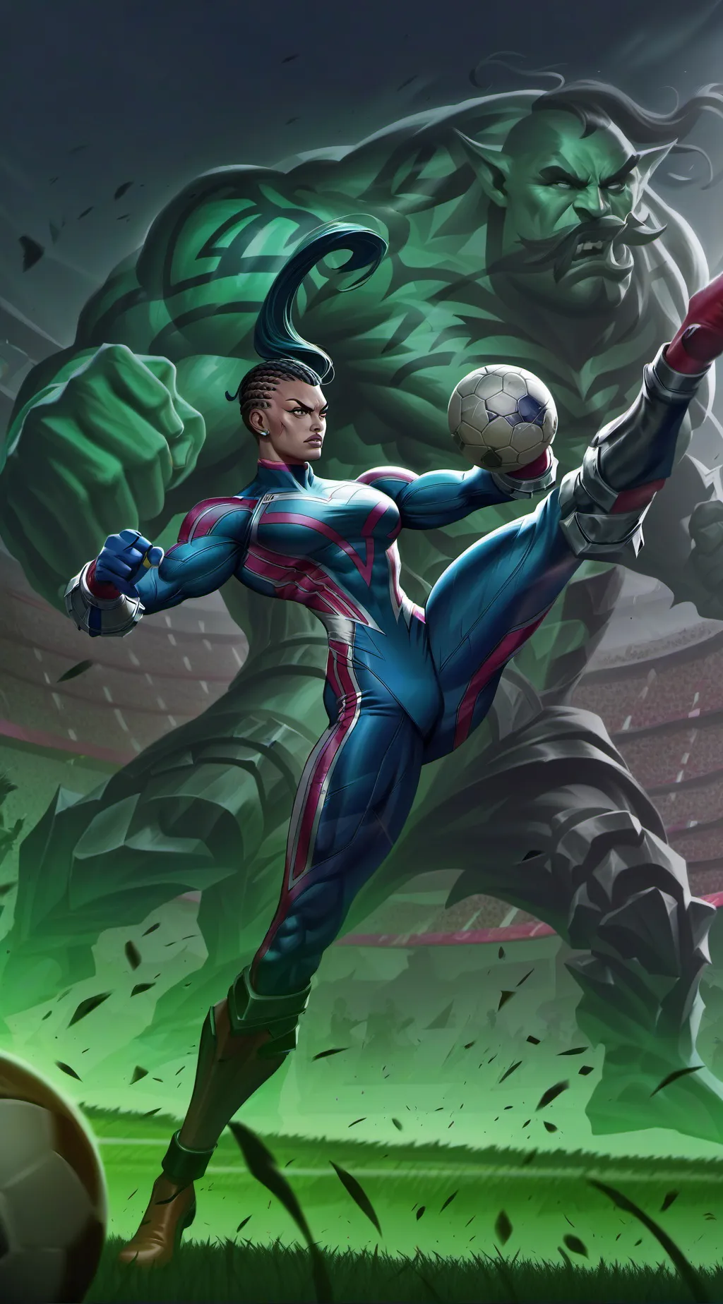 ai character: Natsumi background