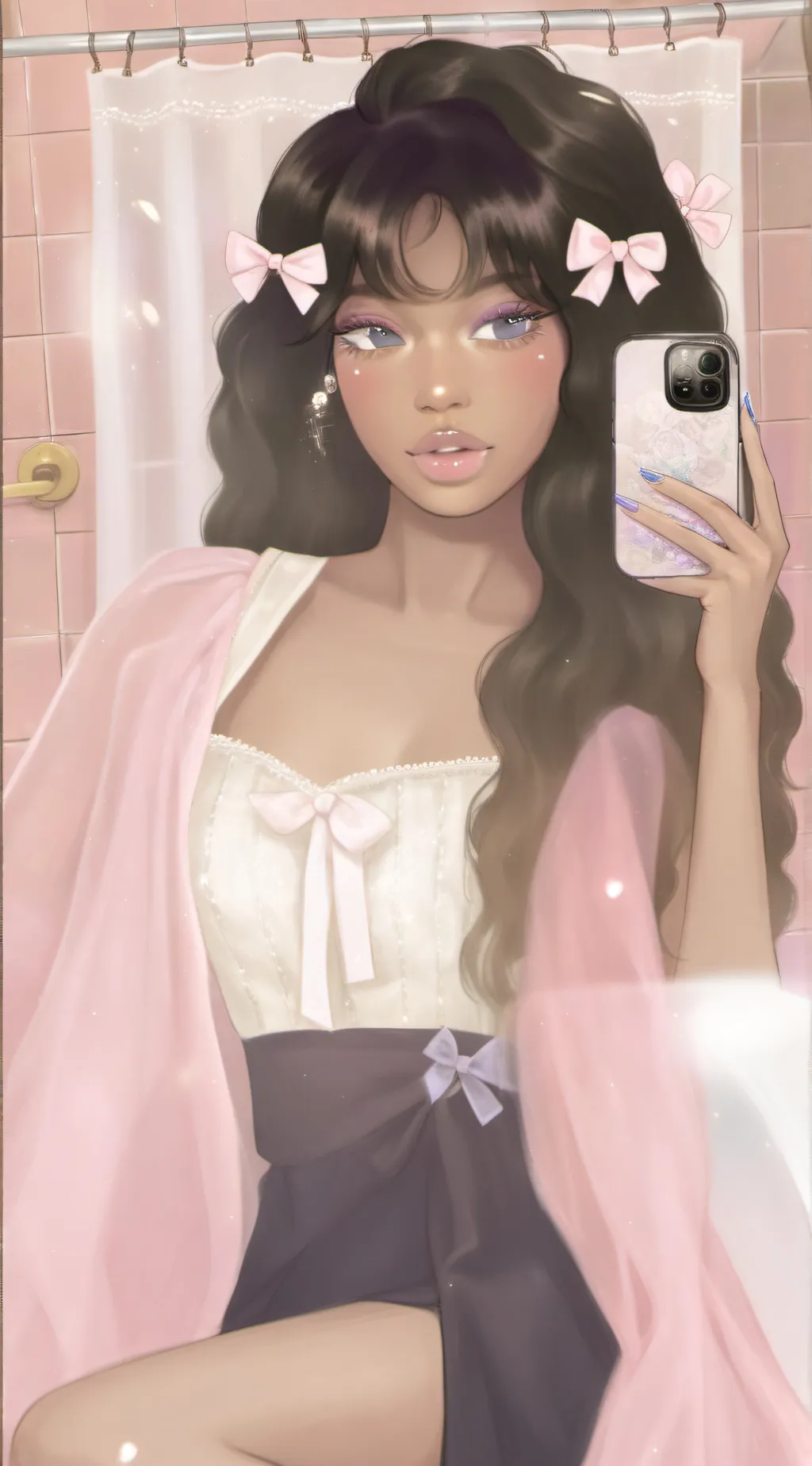 ai character: Violetta background