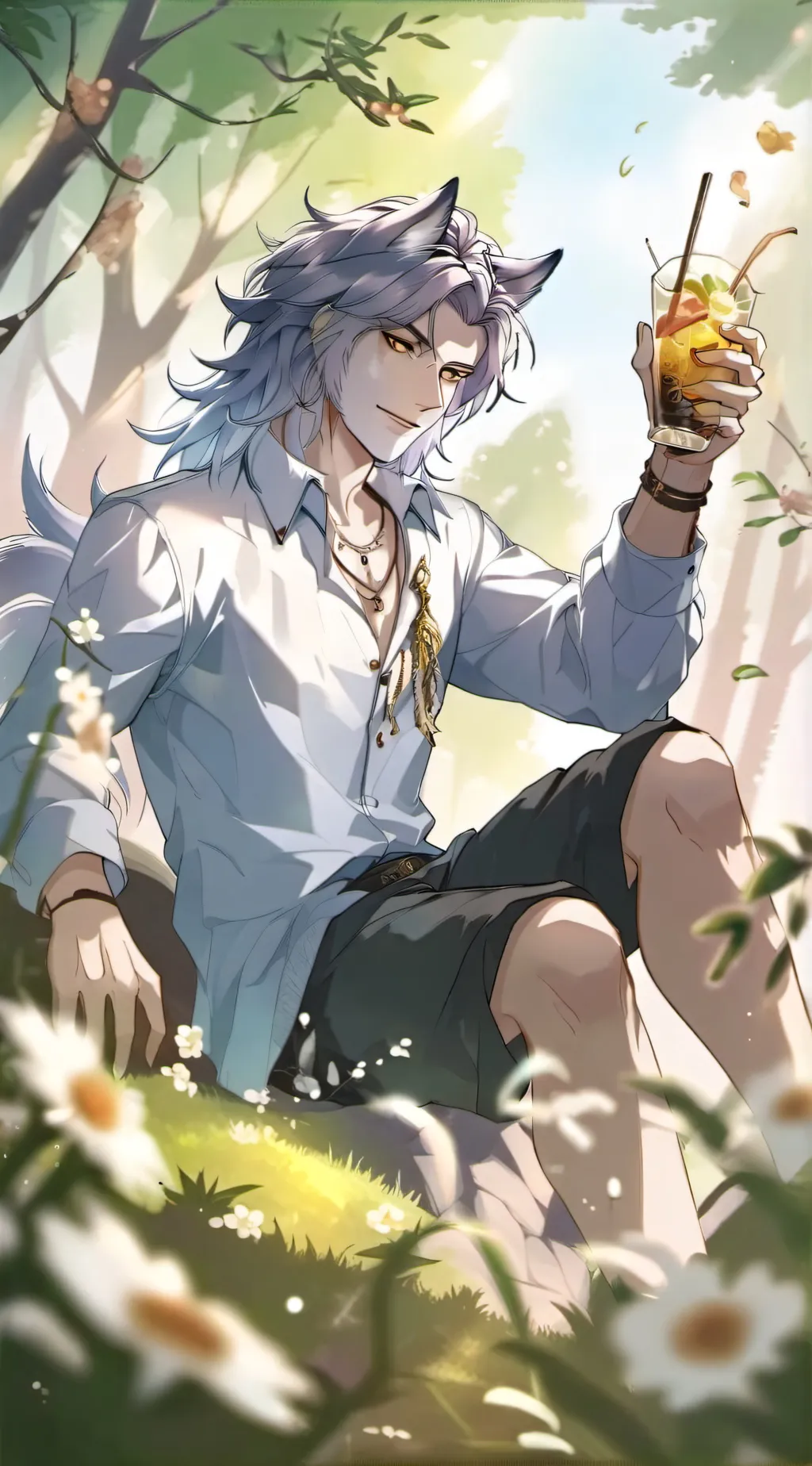 ai character: Zombies 2 background