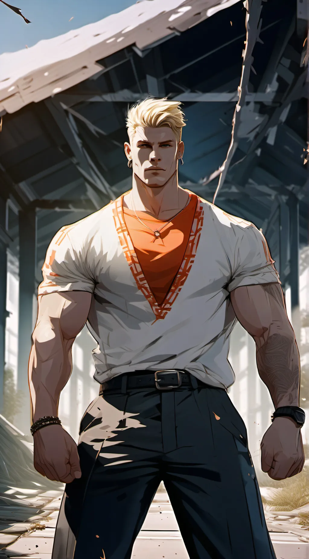 ai character: Aaron background