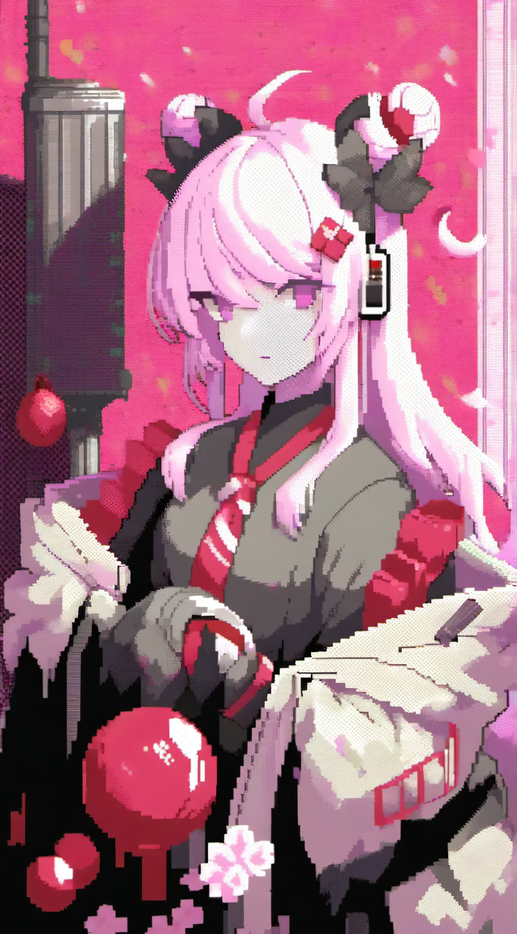 ai character: Shina  background