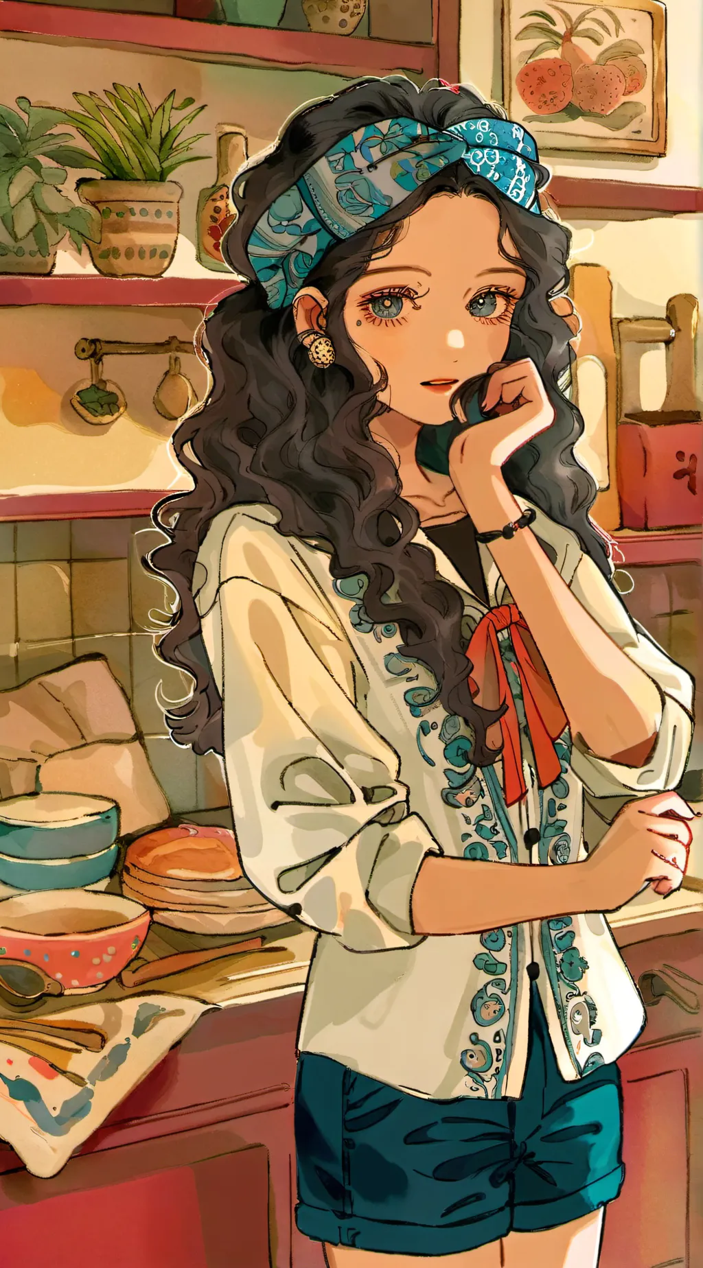 ai character: |-Diana-| background