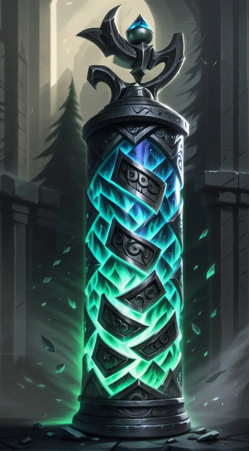 ai character: mythical school background