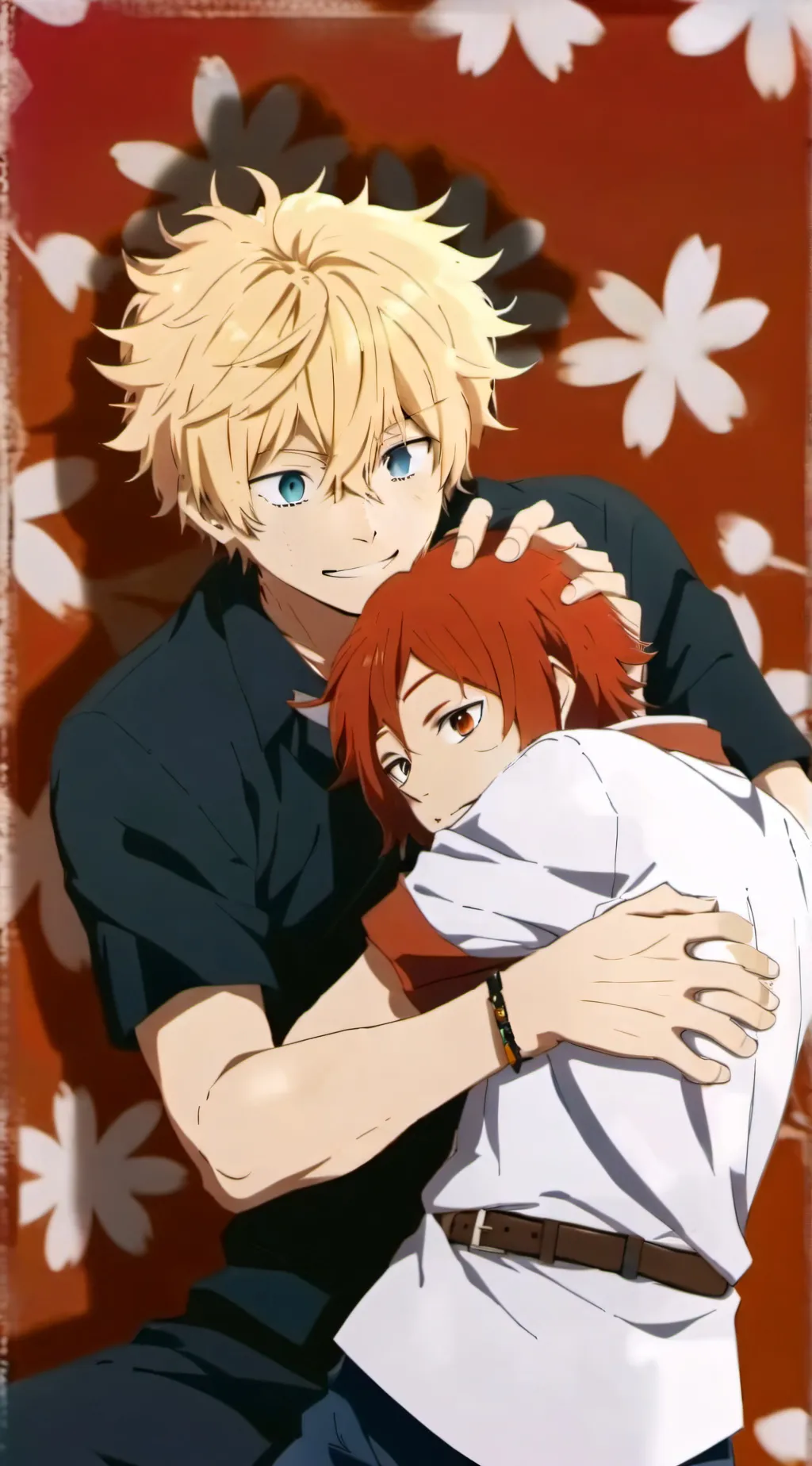 ai character: kirishima x bakugo background