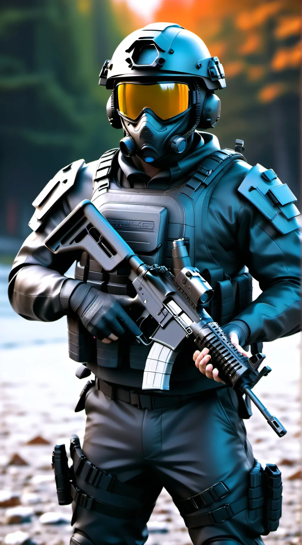 ai character: Zeta-9 Mole Rats background