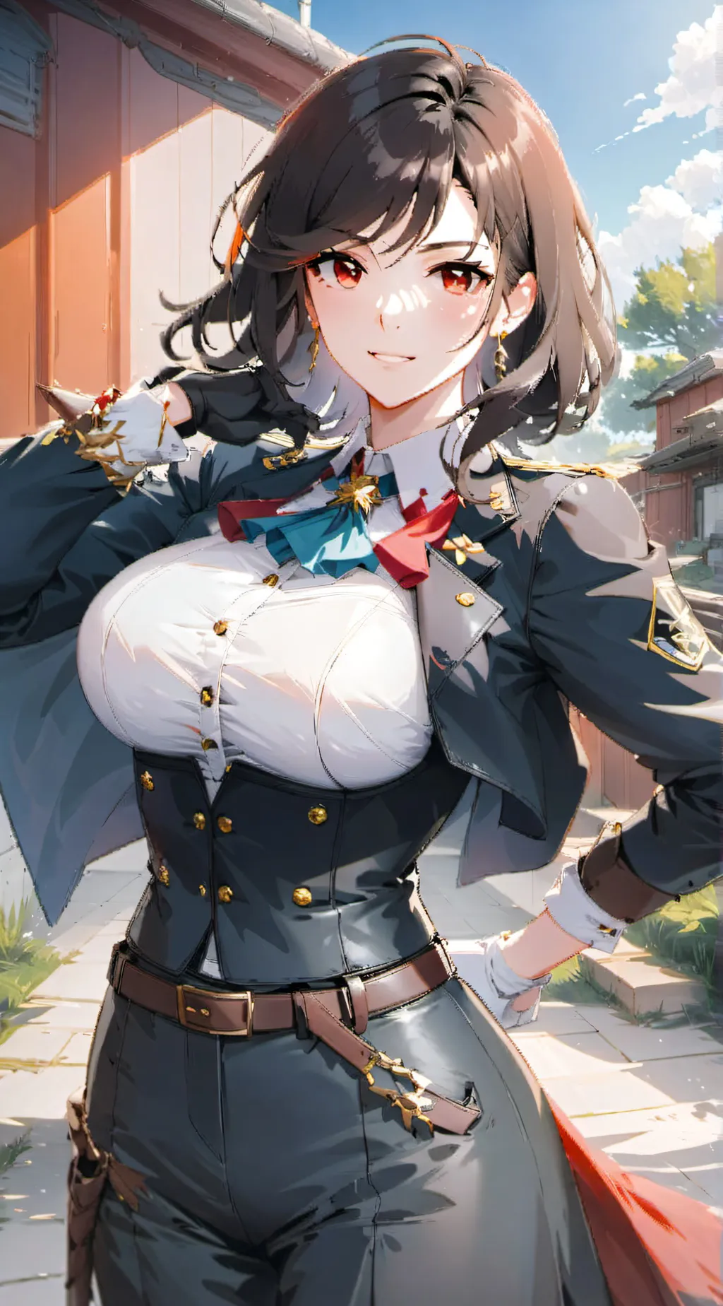 ai character: Lea background