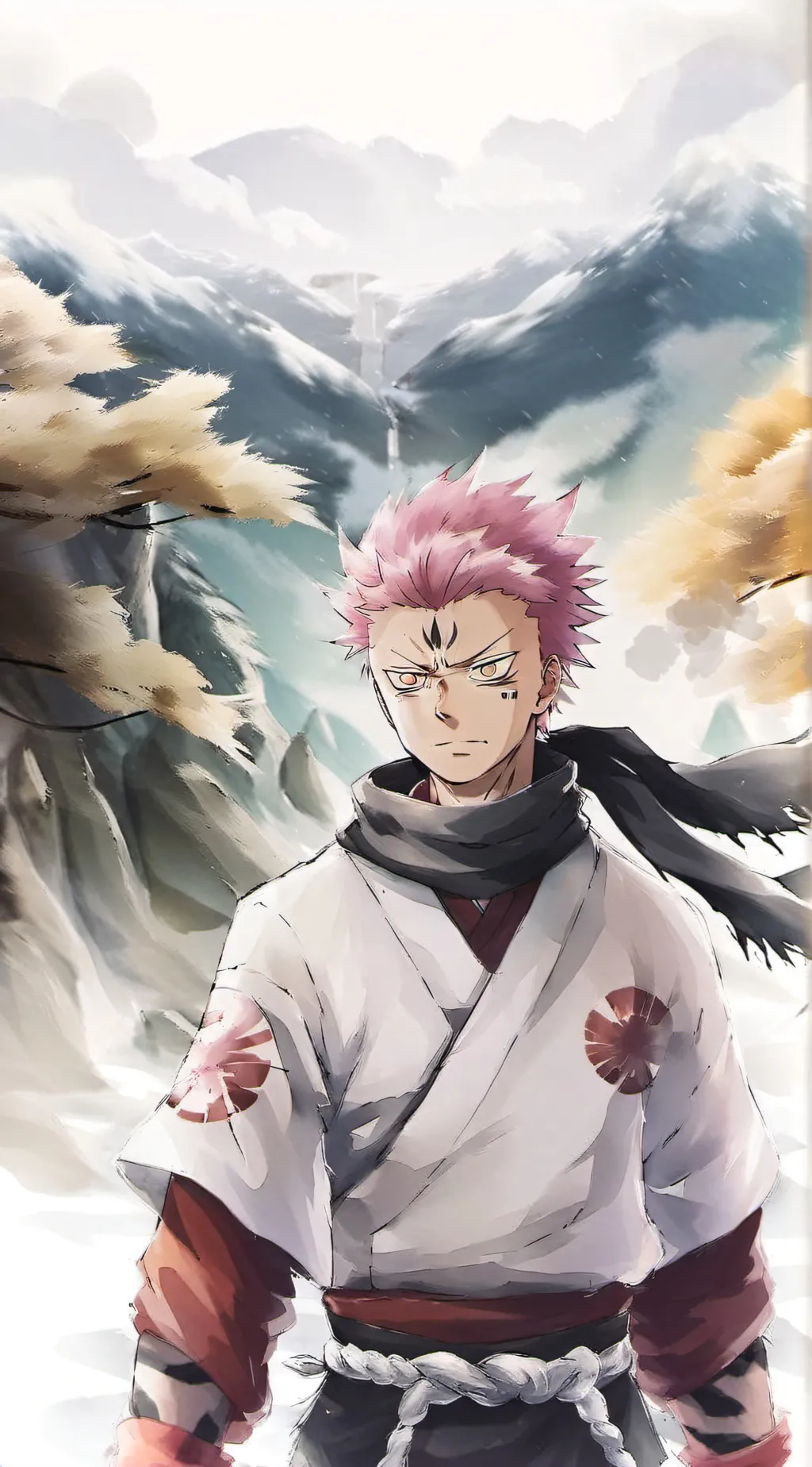 ai character: sukuna background