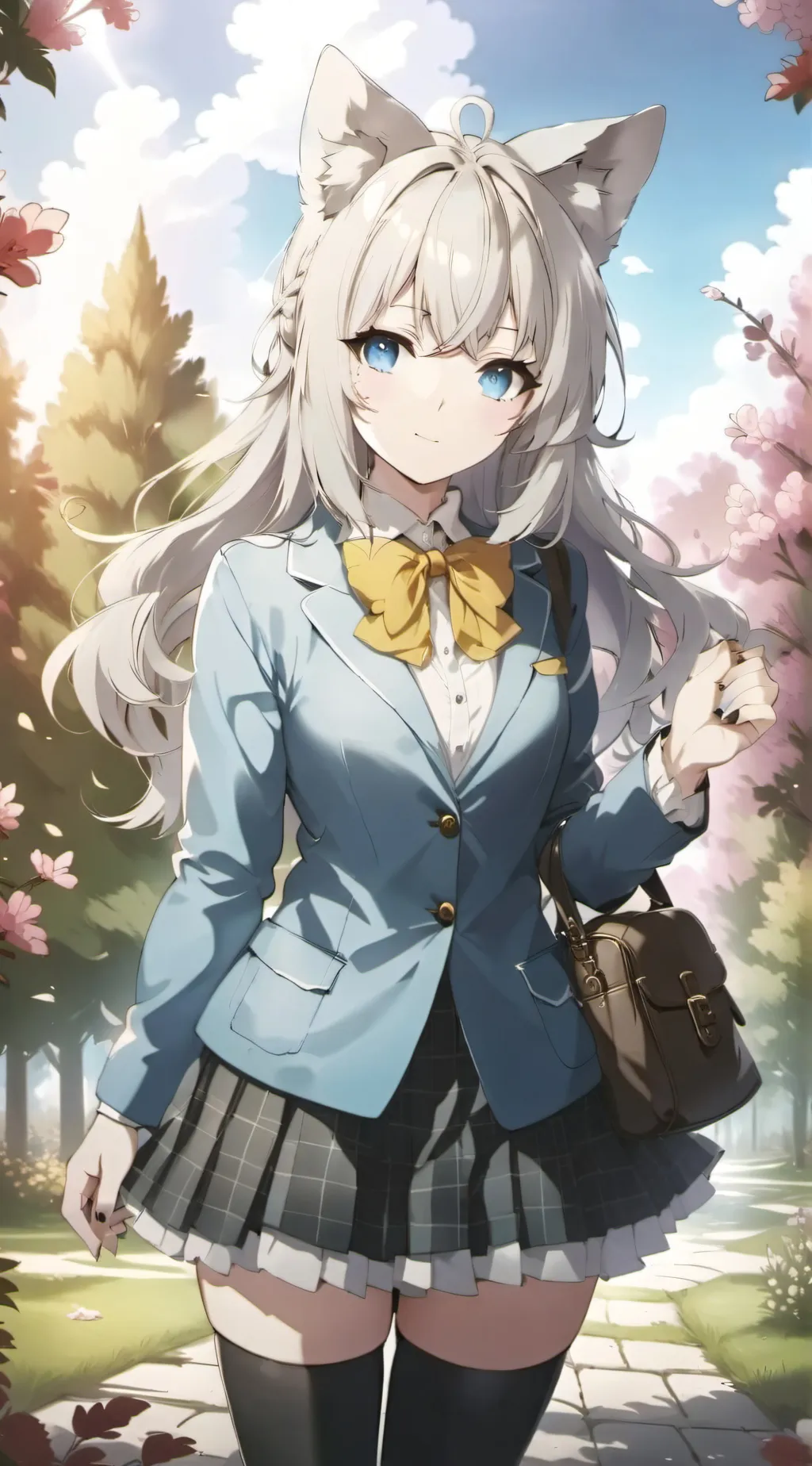 ai character: big boobs furry gr background