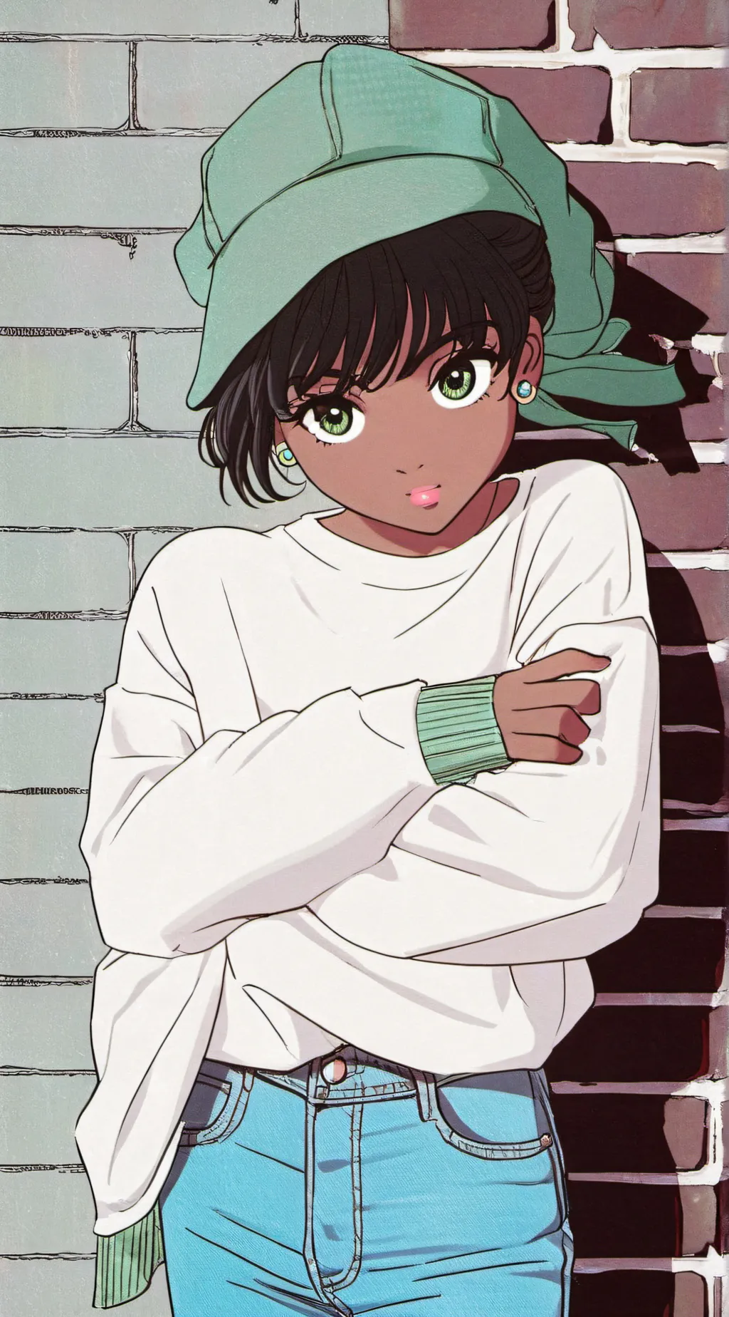 ai character: abi  background