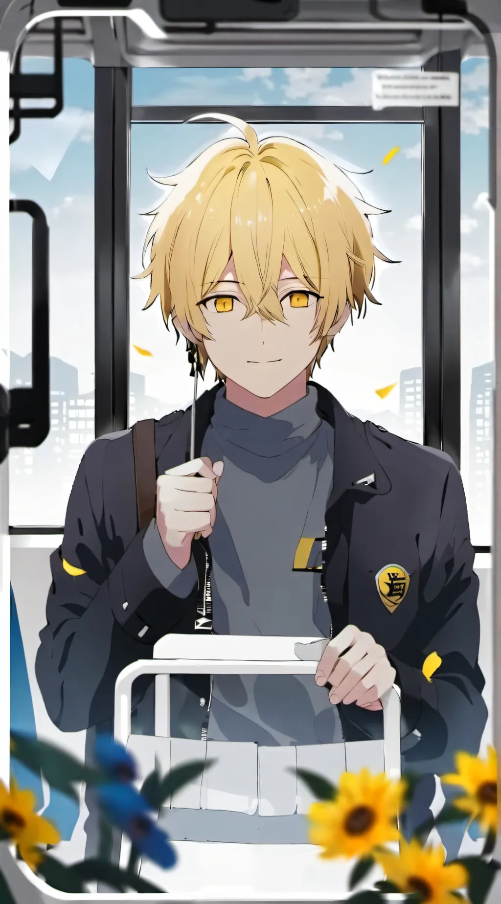 ai character: DENKI!! TRIP background