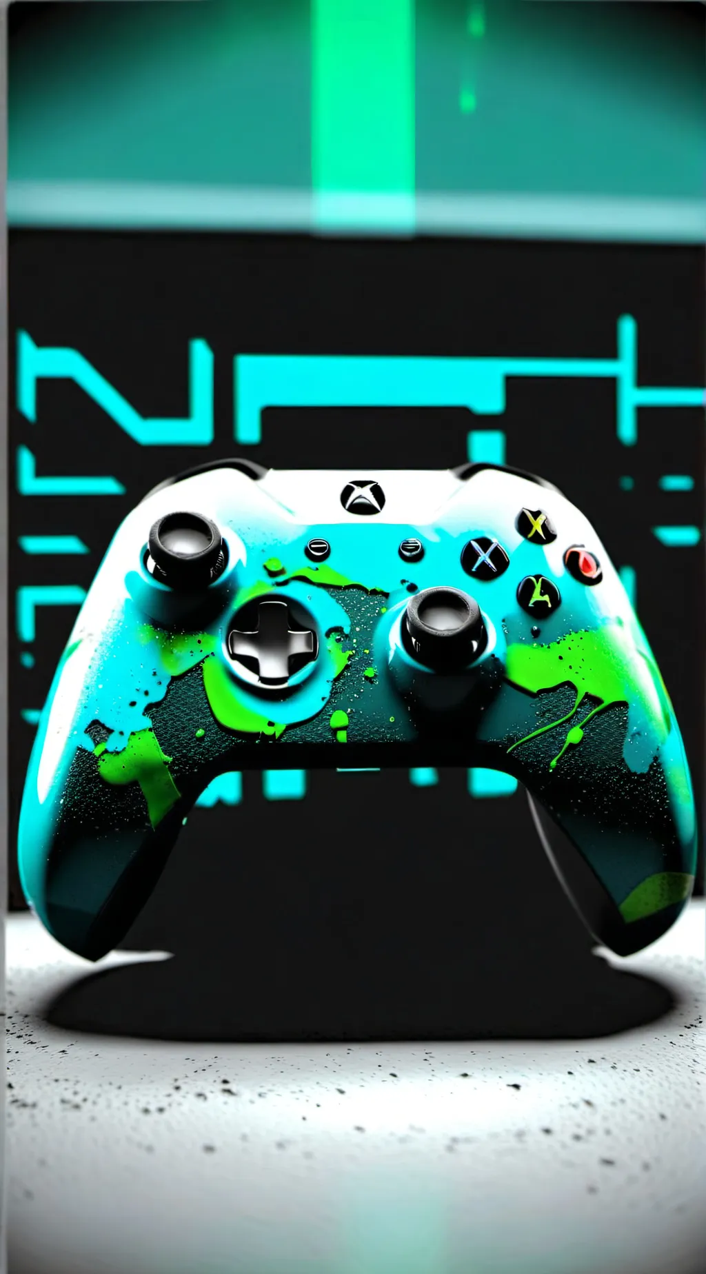 ai character: Random background