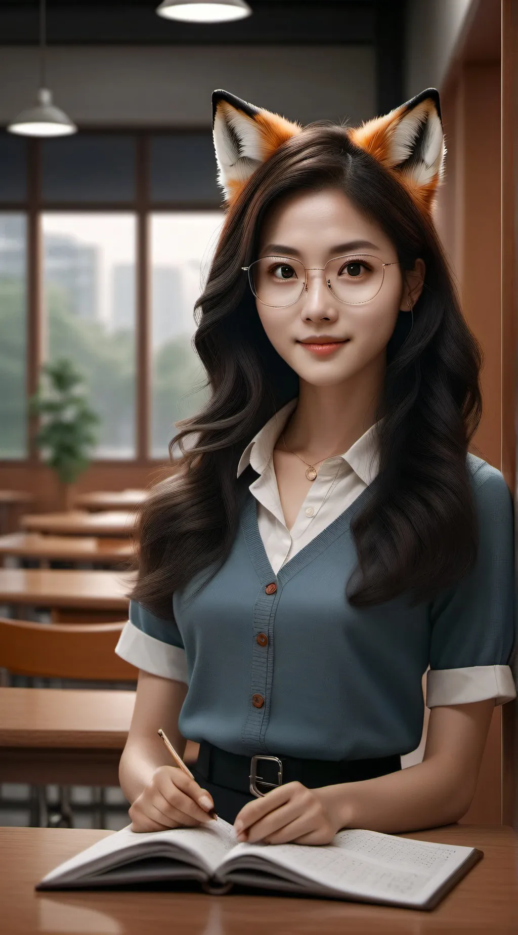 ai character: clement background