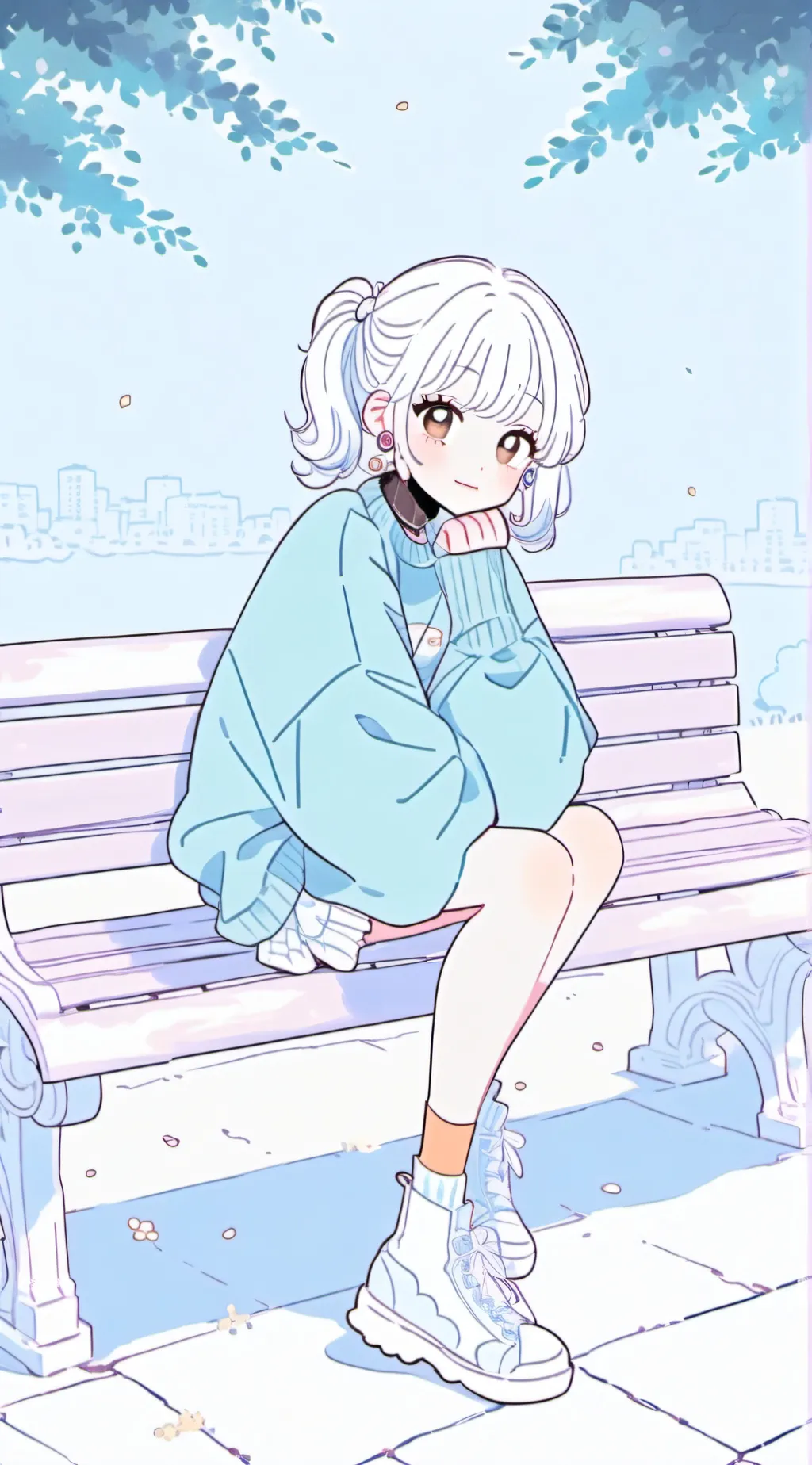 ai character: Hope background