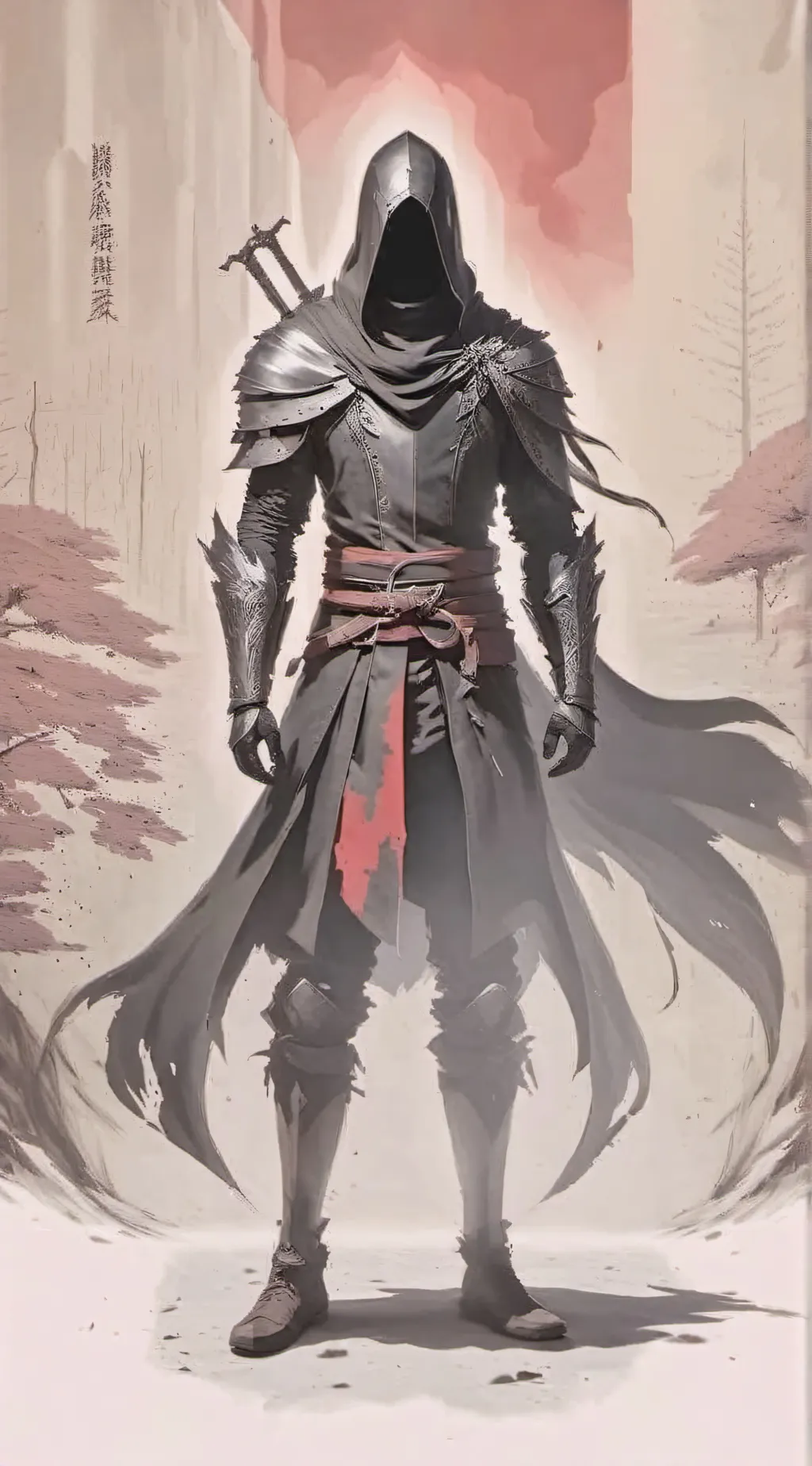 ai character: f (brother of e) background