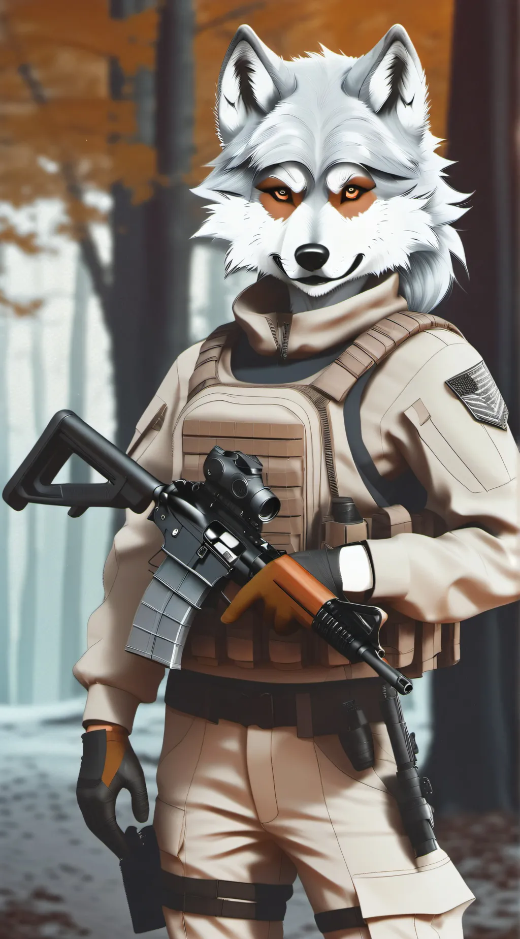 ai character: Rayna ￼ background