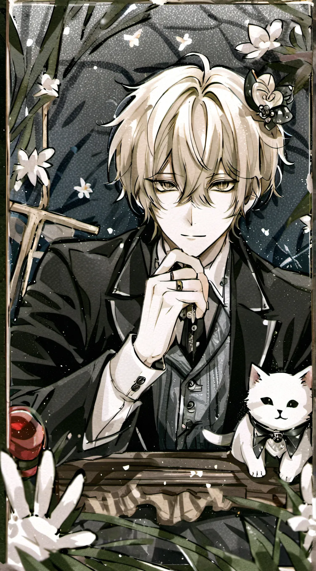 ai character: Victor  background