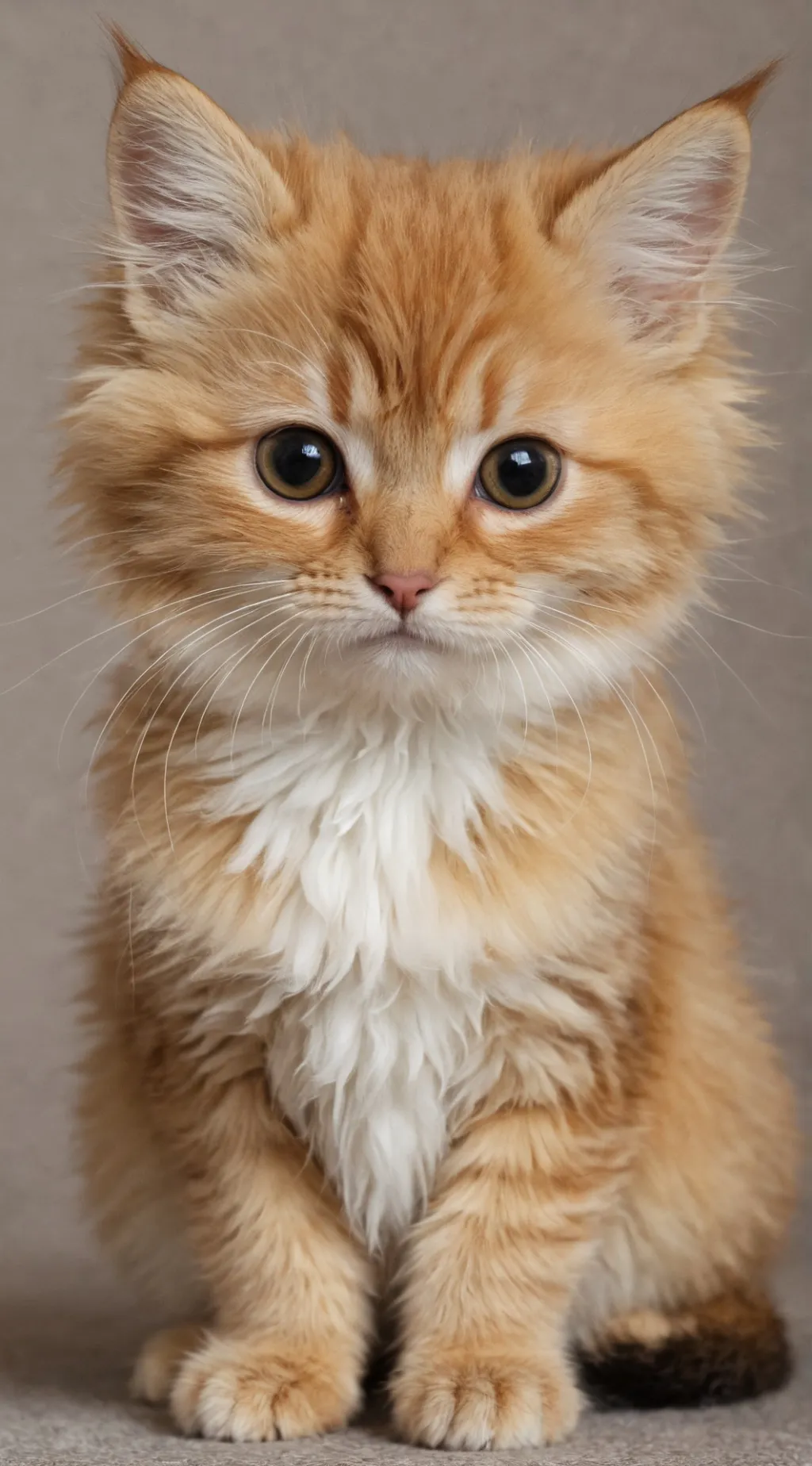 ai character: a little cat background