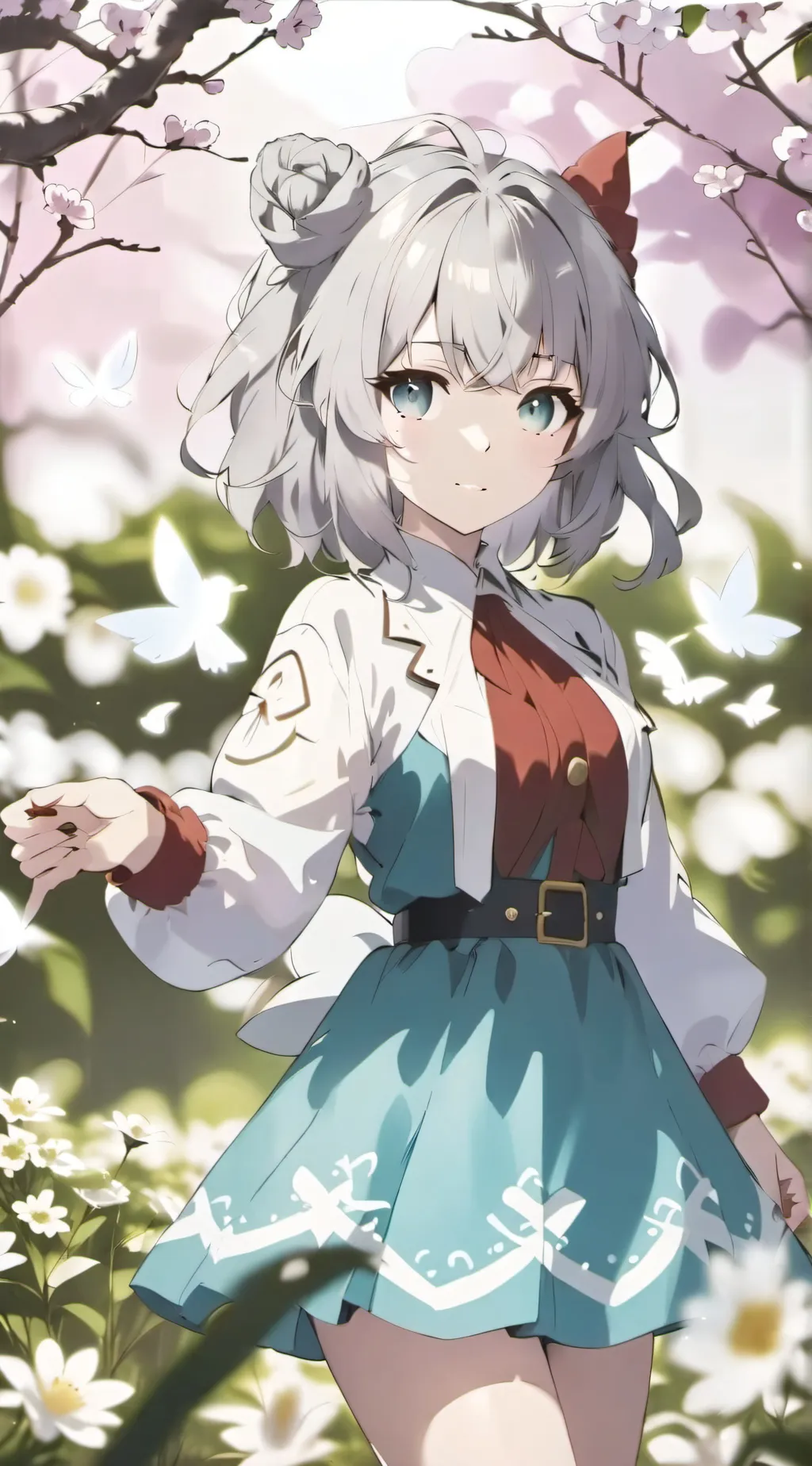 ai character: Chisayo　血小夜　 background