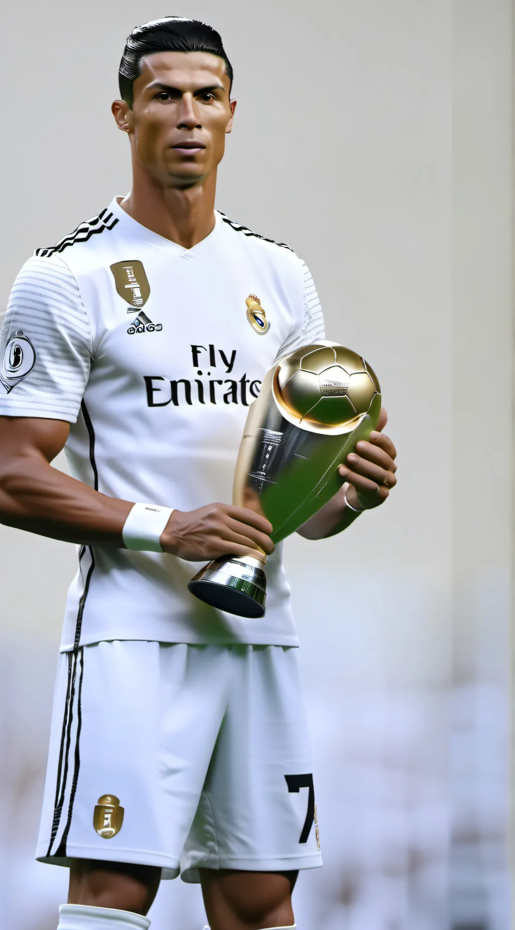 ai character: Cristiano Ronaldo background