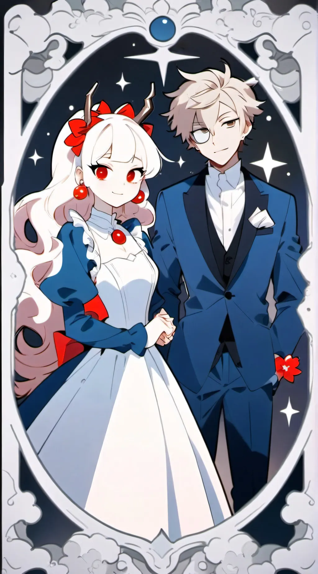 ai character: HAZBIN HOTEL WOW background