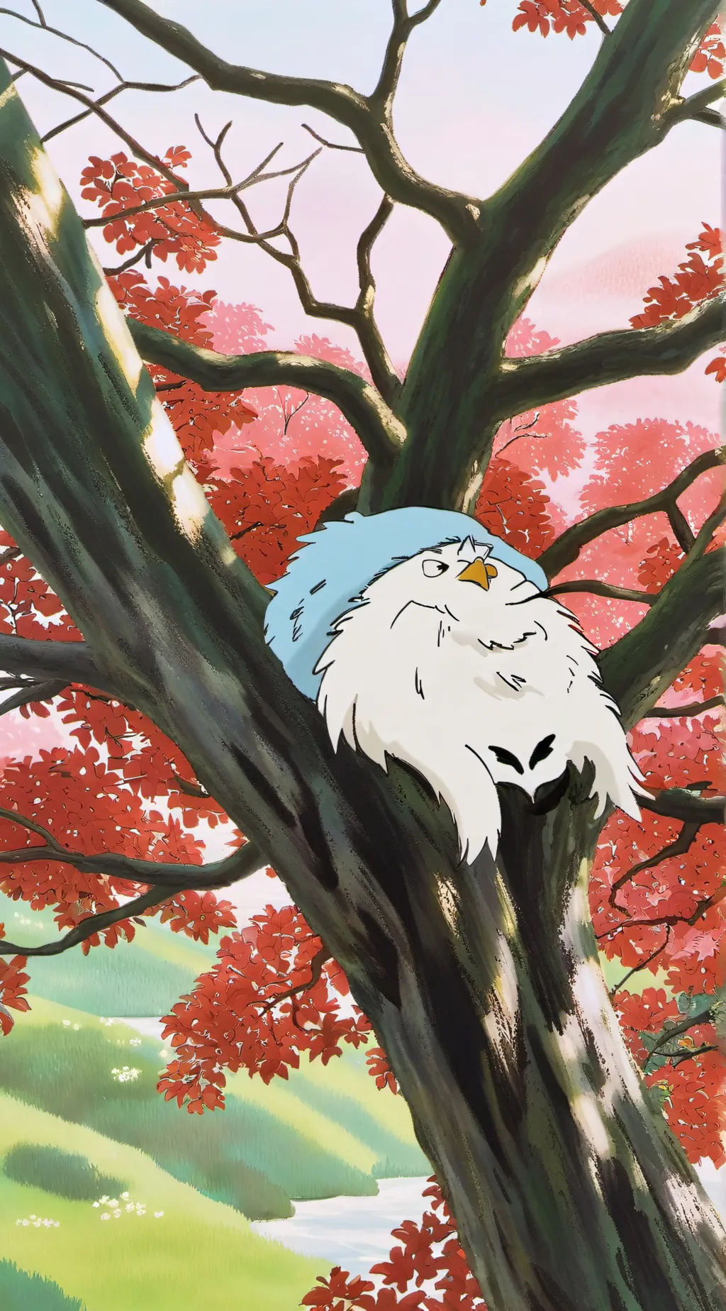 ai character: Smiling critters  background