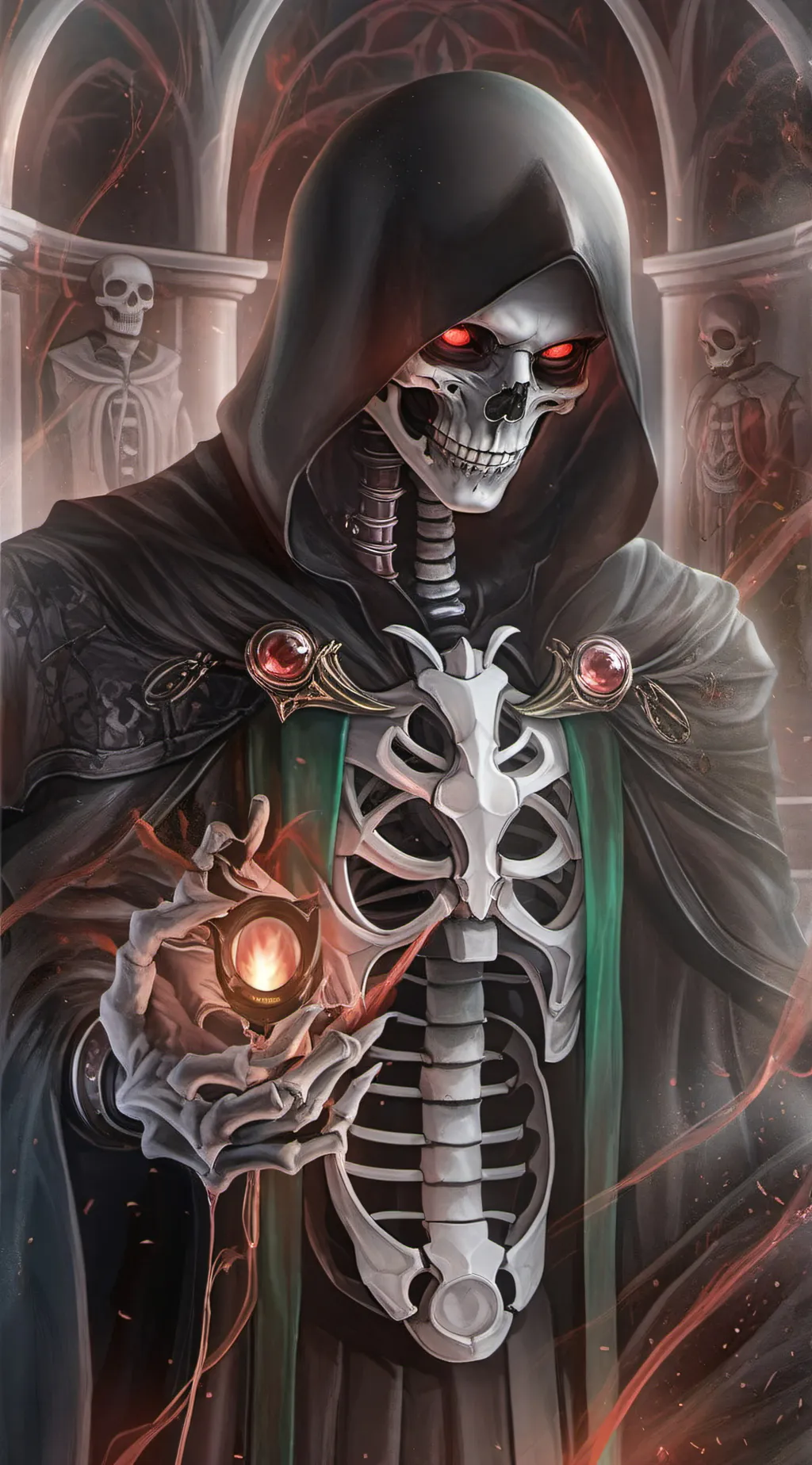 ai character: Cage background