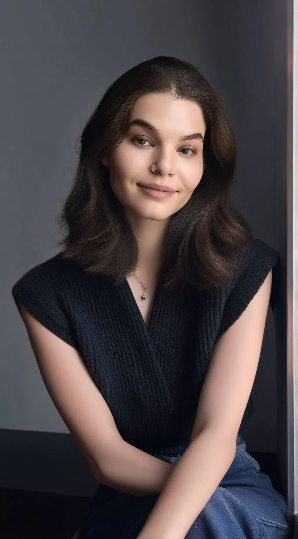 ai character: Tiffany  background