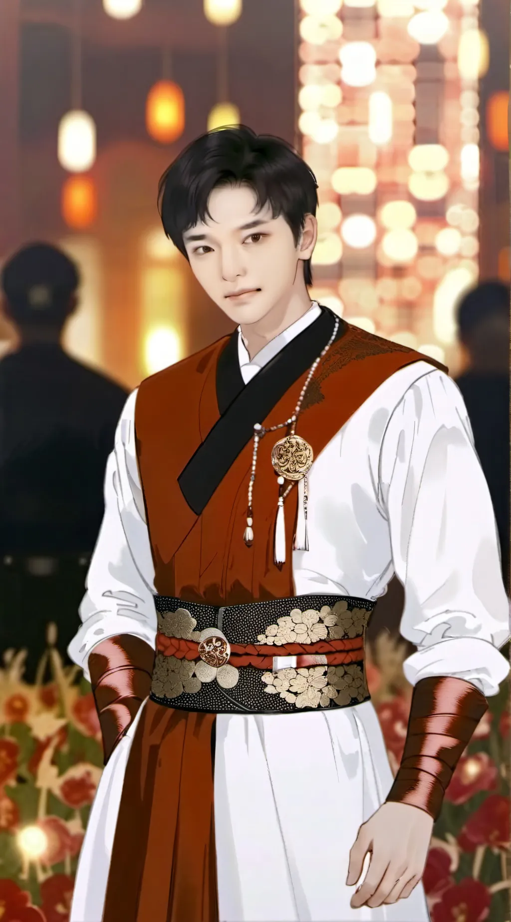 ai character: chinguun background