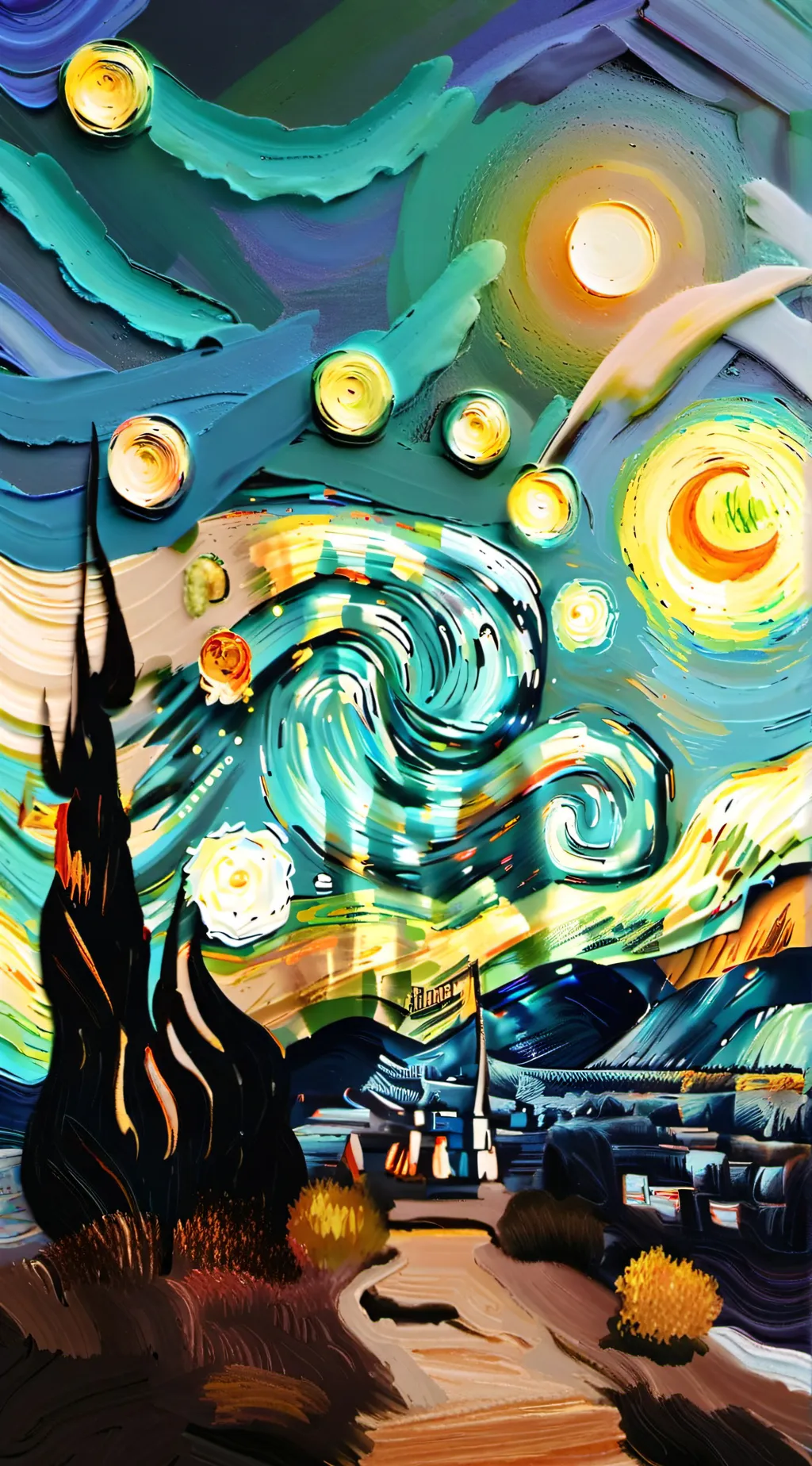 ai character: Countryballs background