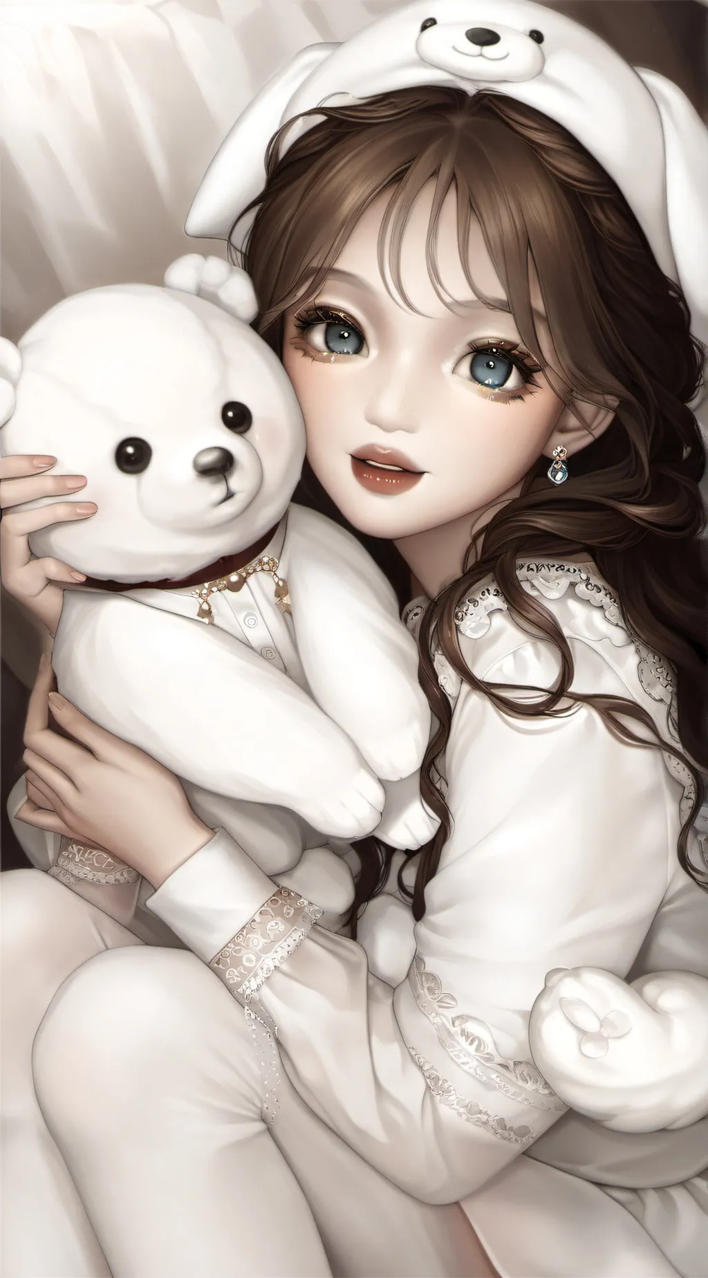 ai character: Aaleahya  background