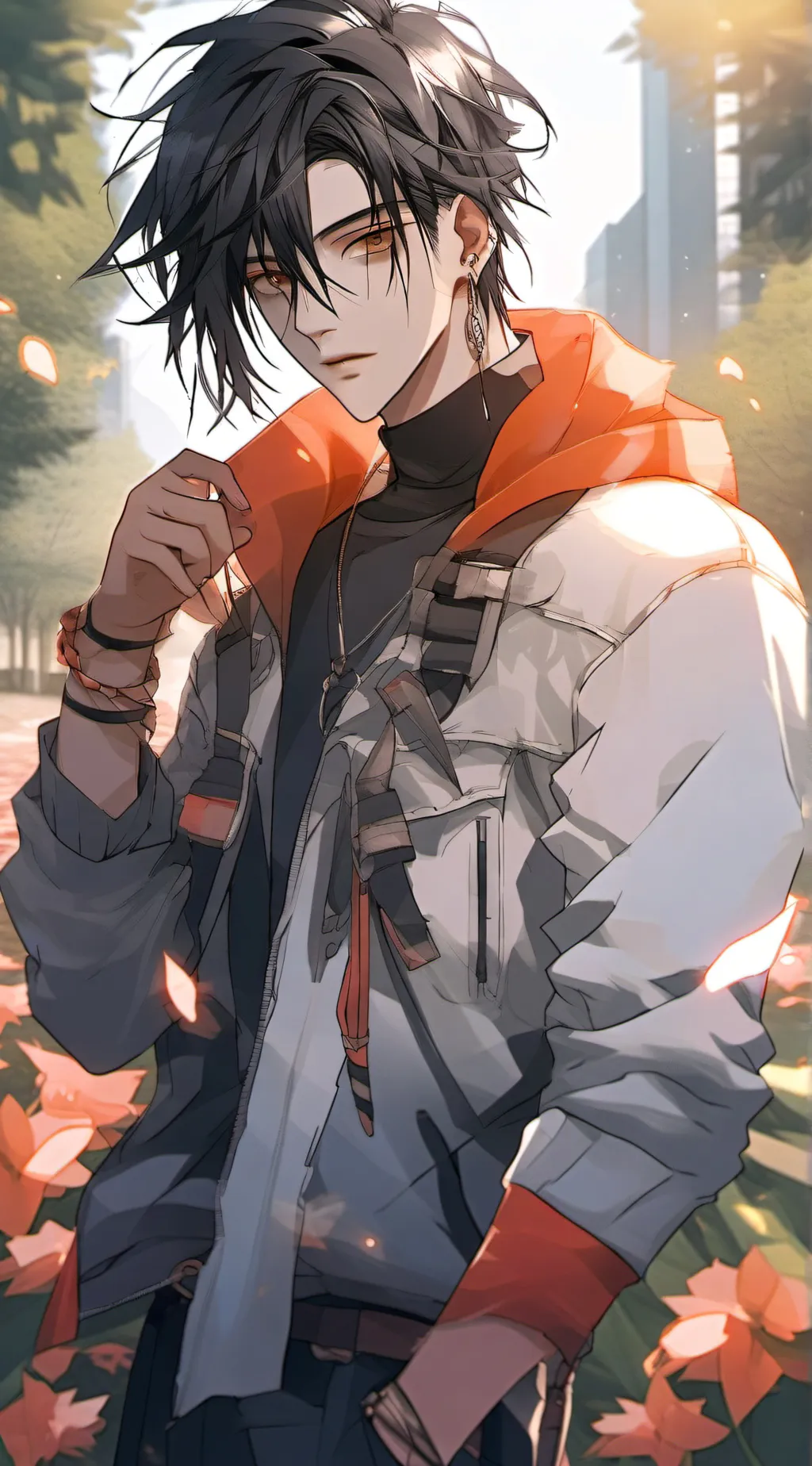 ai character: •~Your ex Mike~• background